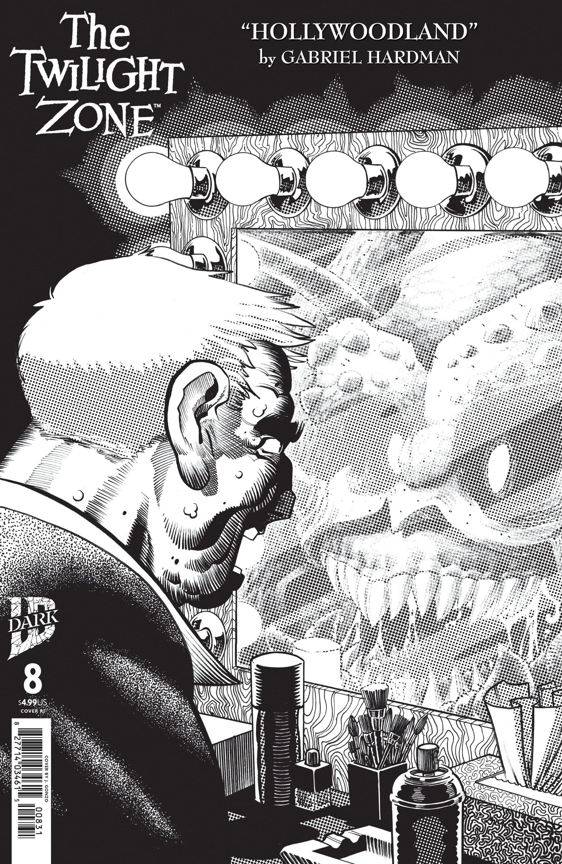 The Twilight Zone #8 1:15 INCV Variant RI (J. Gonzo)