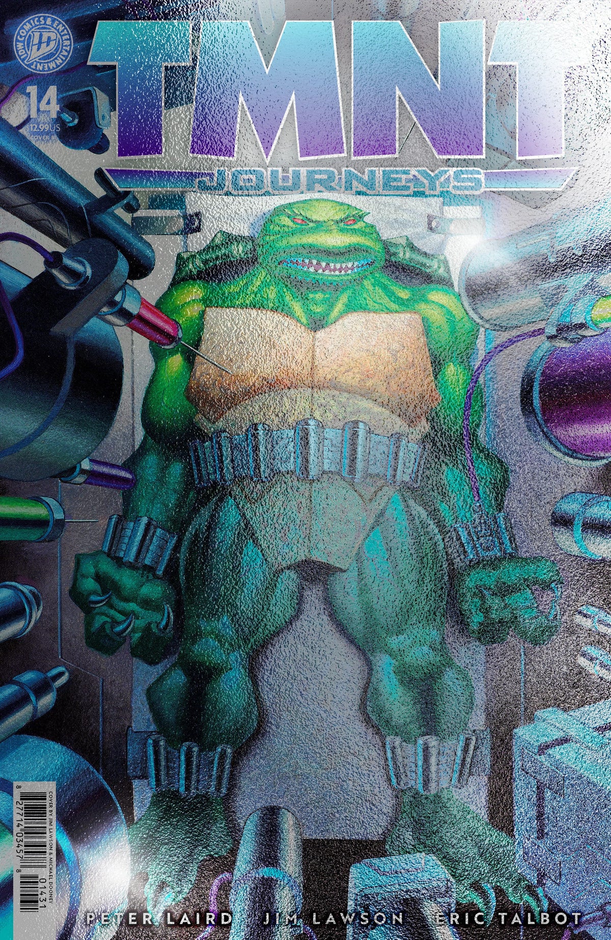 IDW Publishing Comic Books > Incentives TMNT: Journeys #14 1:10 INCV Variant RI Foil (Dooney & Lawson) (Release Date: 10/07/2026) 82771403457801431 PRH-82771403457801431