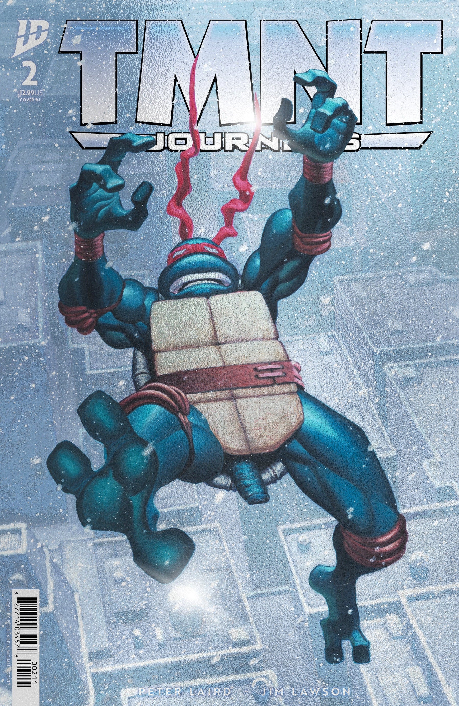 TMNT: Journeys #2 1:10 INCV Variant Foil (Laird & Dooney)