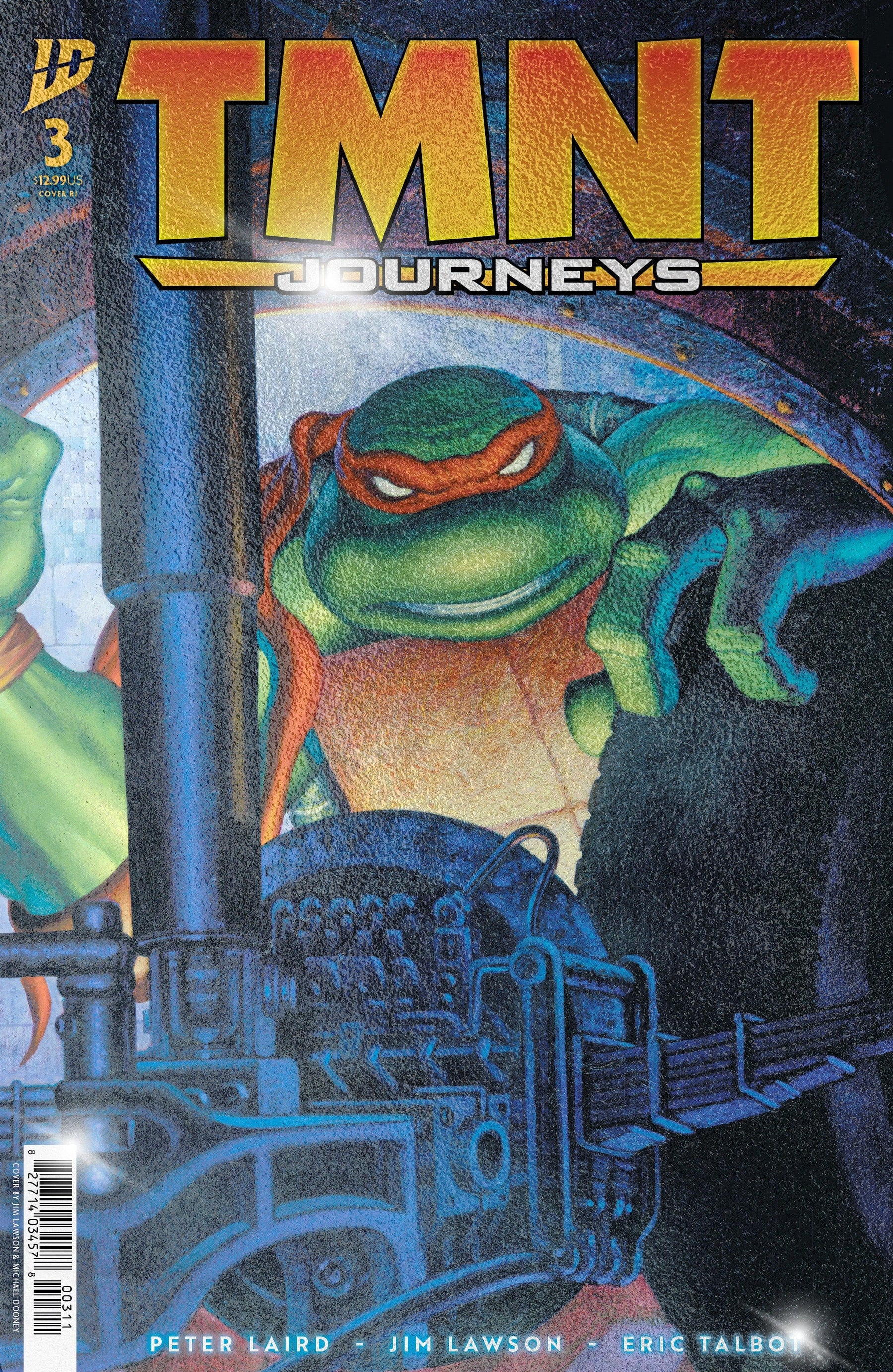 TMNT: Journeys #3 1:10 INCV Variant Foil (Dooney & Lawson)