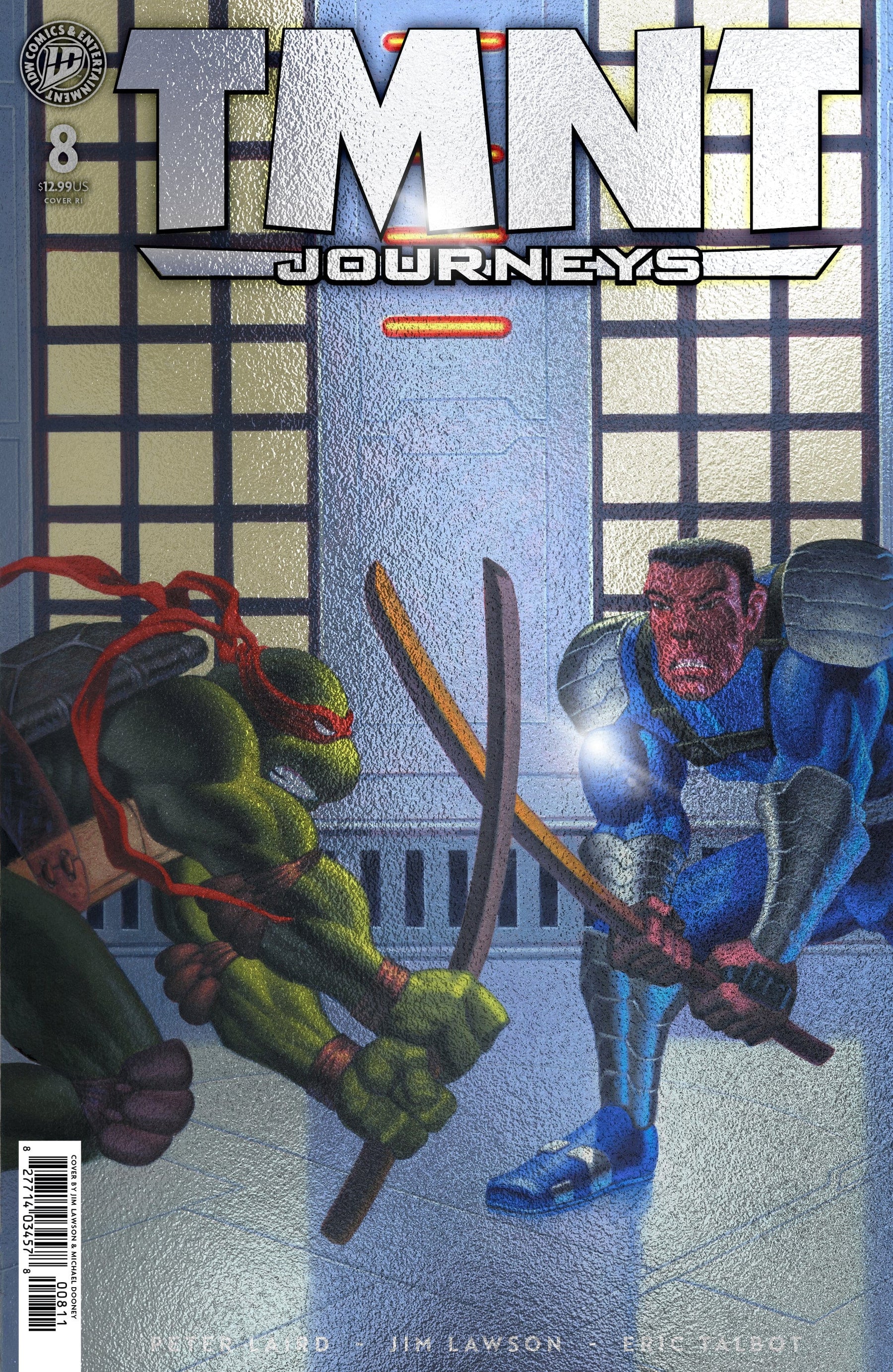 TMNT: Journeys #8 1:10 Variant RI Foil (Dooney & Lawson)