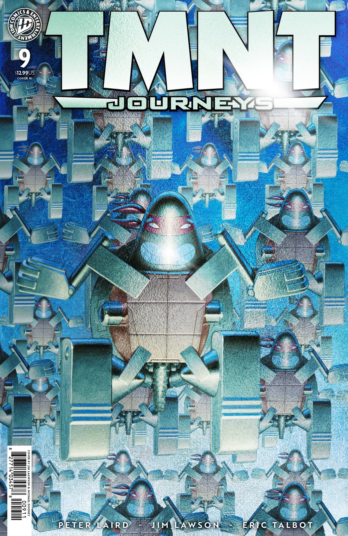 IDW Publishing Comic Books > Incentives TMNT: Journeys #9 1:10 Variant RI Foil (Dooney & Lawson) 82771403457800931 PRH-82771403457800931