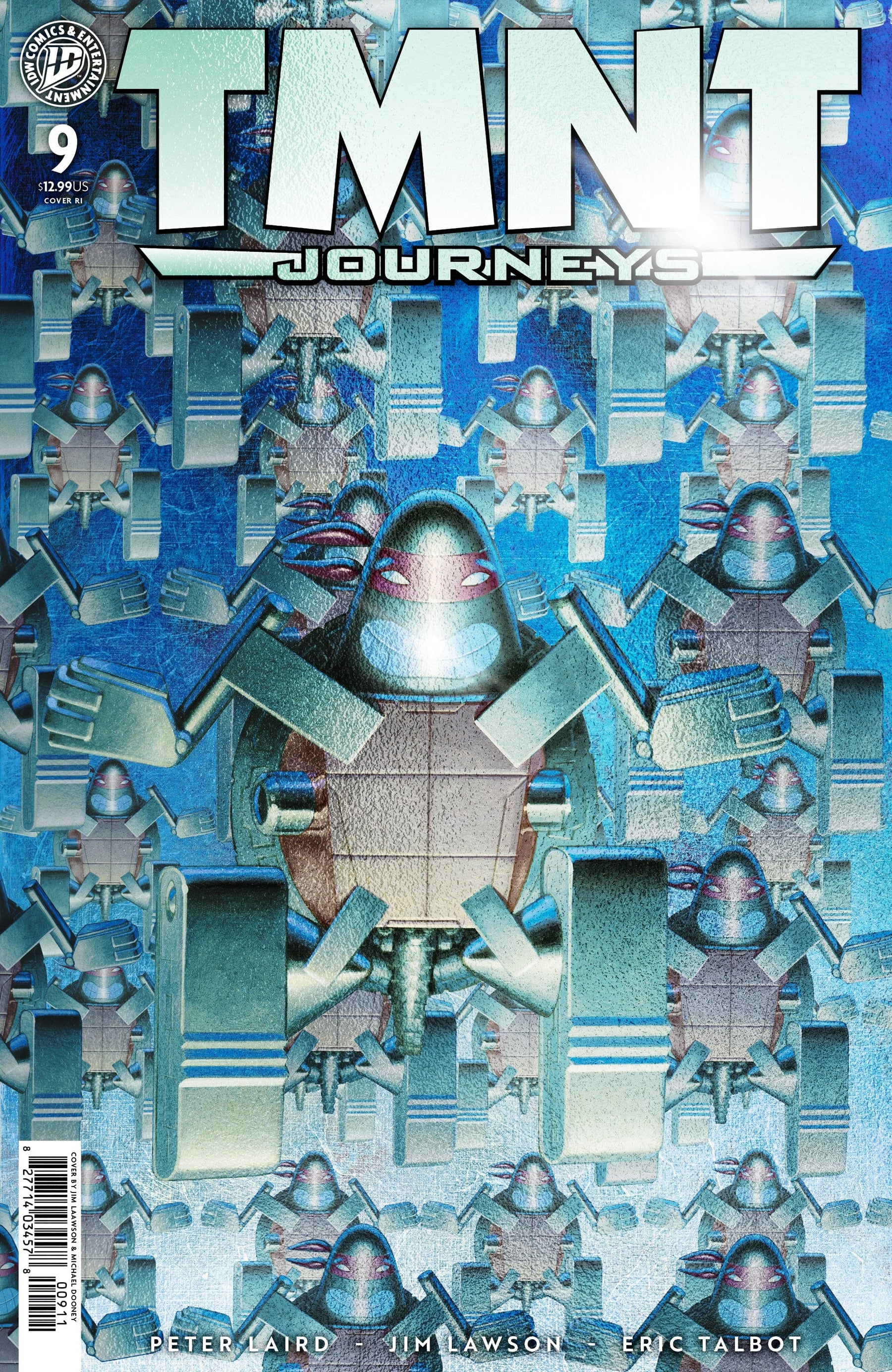 TMNT: Journeys #9 1:10 Variant RI Foil (Dooney & Lawson)