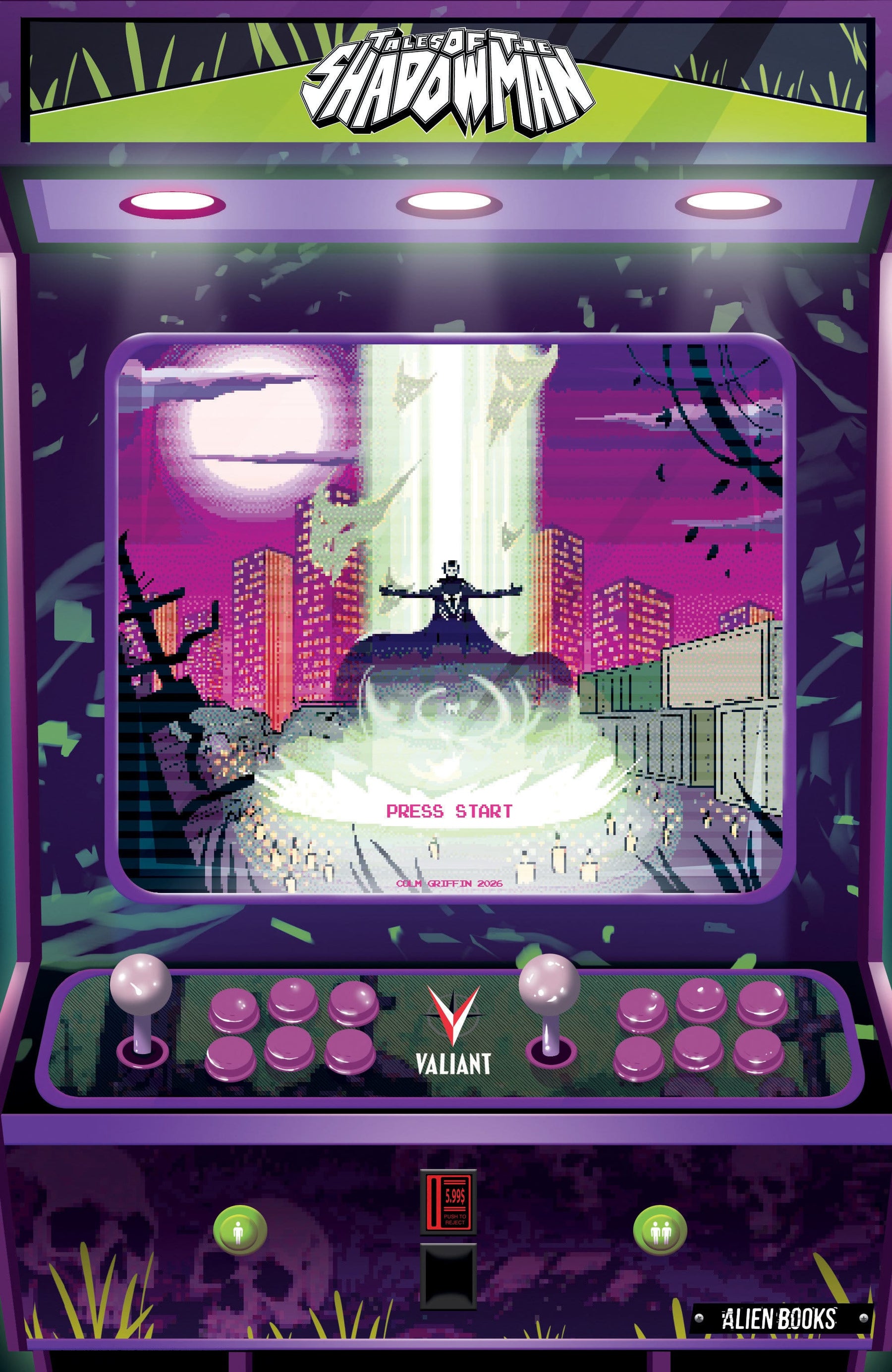 IDW Publishing Comic Books > Incentives Valiant Beyond: Tales of the Shadowman Finale--Darque Legacy Variant C (Griffin Full Art Arcade Variant) (Release Date: 10/28/2026) 73238818124701131 PRH-73238818124701131