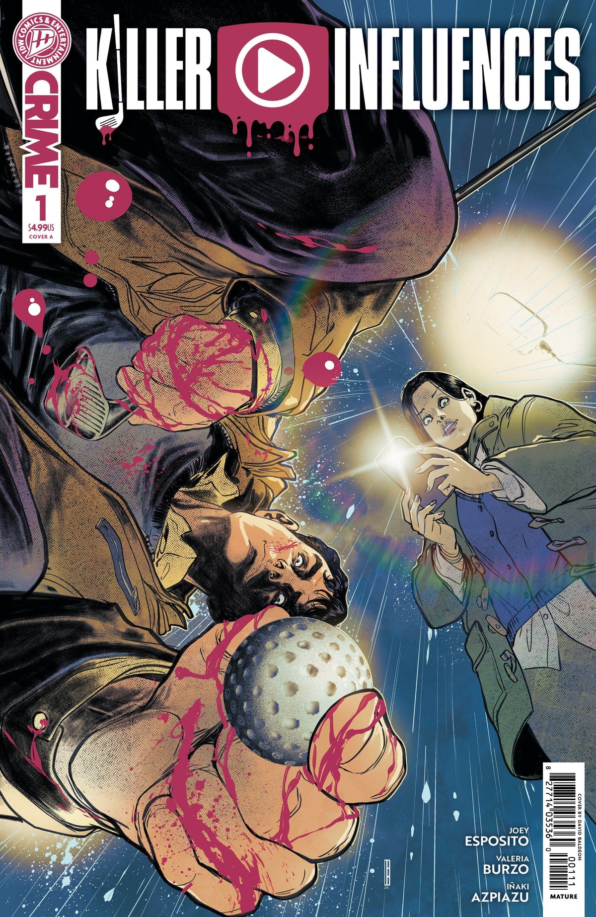 IDW Publishing Comic Books Killer Influences #1 Cover A (Baldeon) 82771403536000111 PRH-82771403536000111