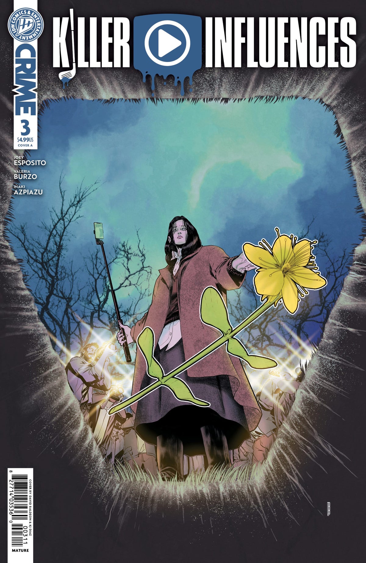 IDW Publishing Comic Books Killer Influences #3 Cover A (Baldeon) (Release Date: 09/16/2026) 82771403536000311 PRH-82771403536000311