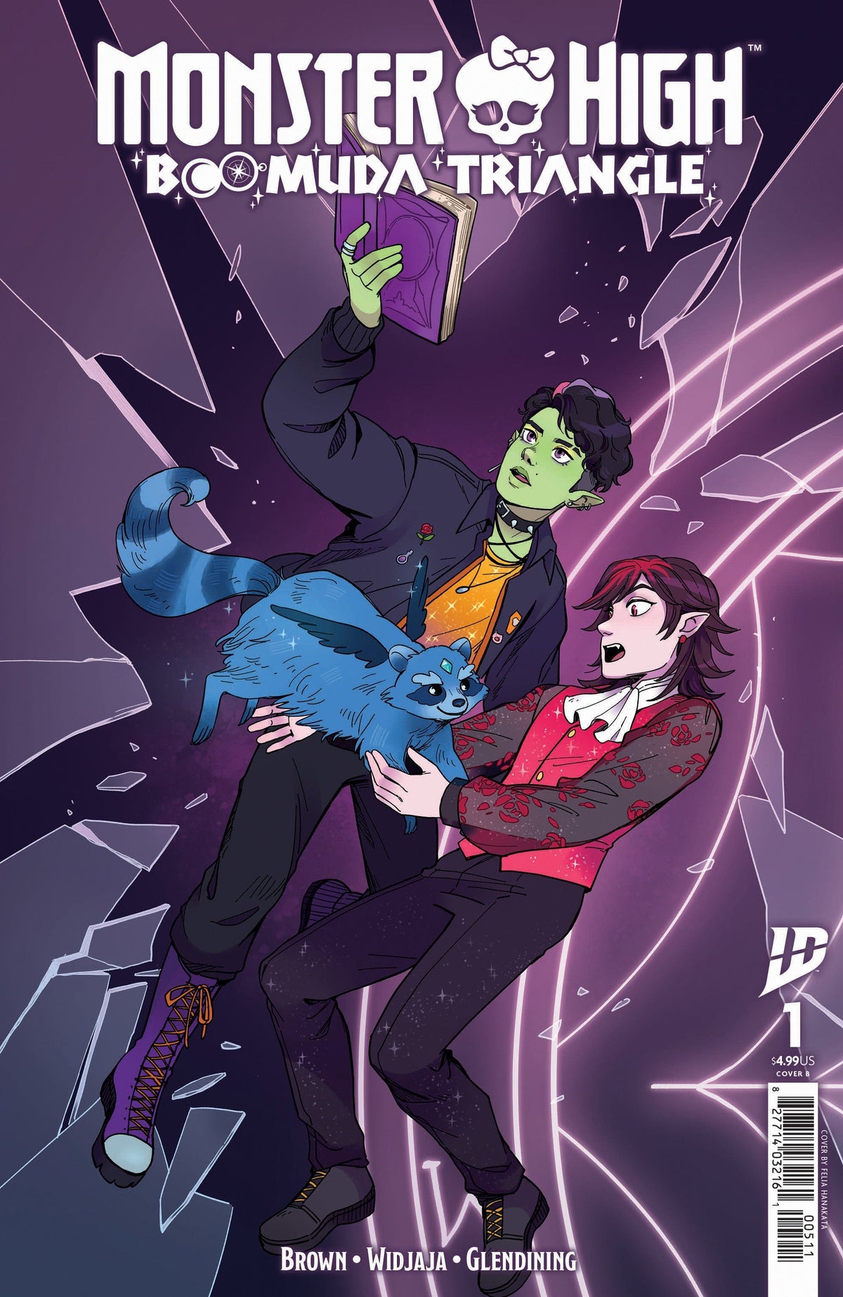 IDW Publishing Comic Books Monster High: Boomuda Triangle #1 Variant B (Hanakata Connecting Variant) 82771403498100121 PRH-82771403498100121