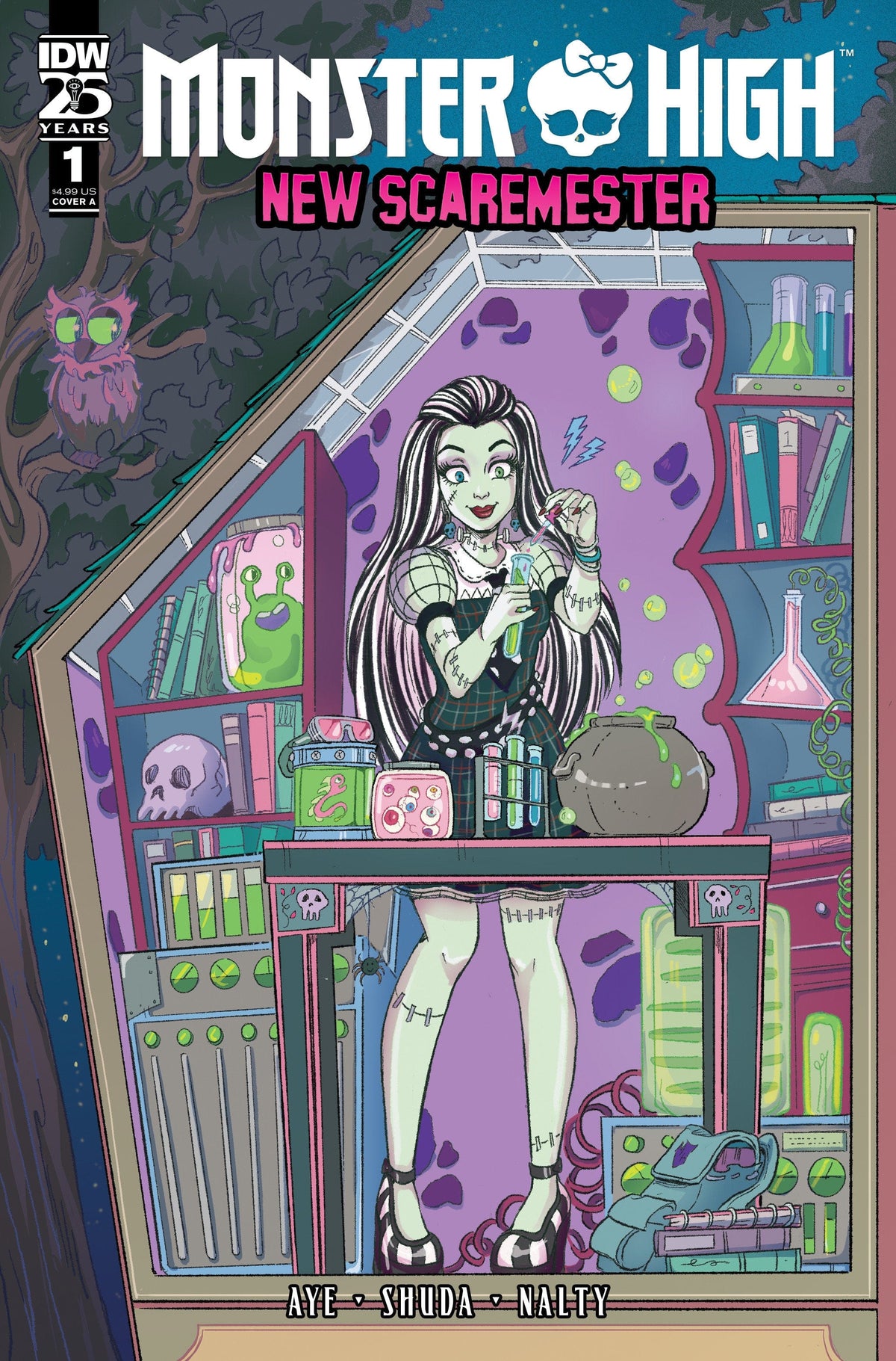 IDW Publishing Comic Books Monster High: New Scaremester #1 Cover A (Jovellanos) 82771403319900111 PRH-82771403319900111