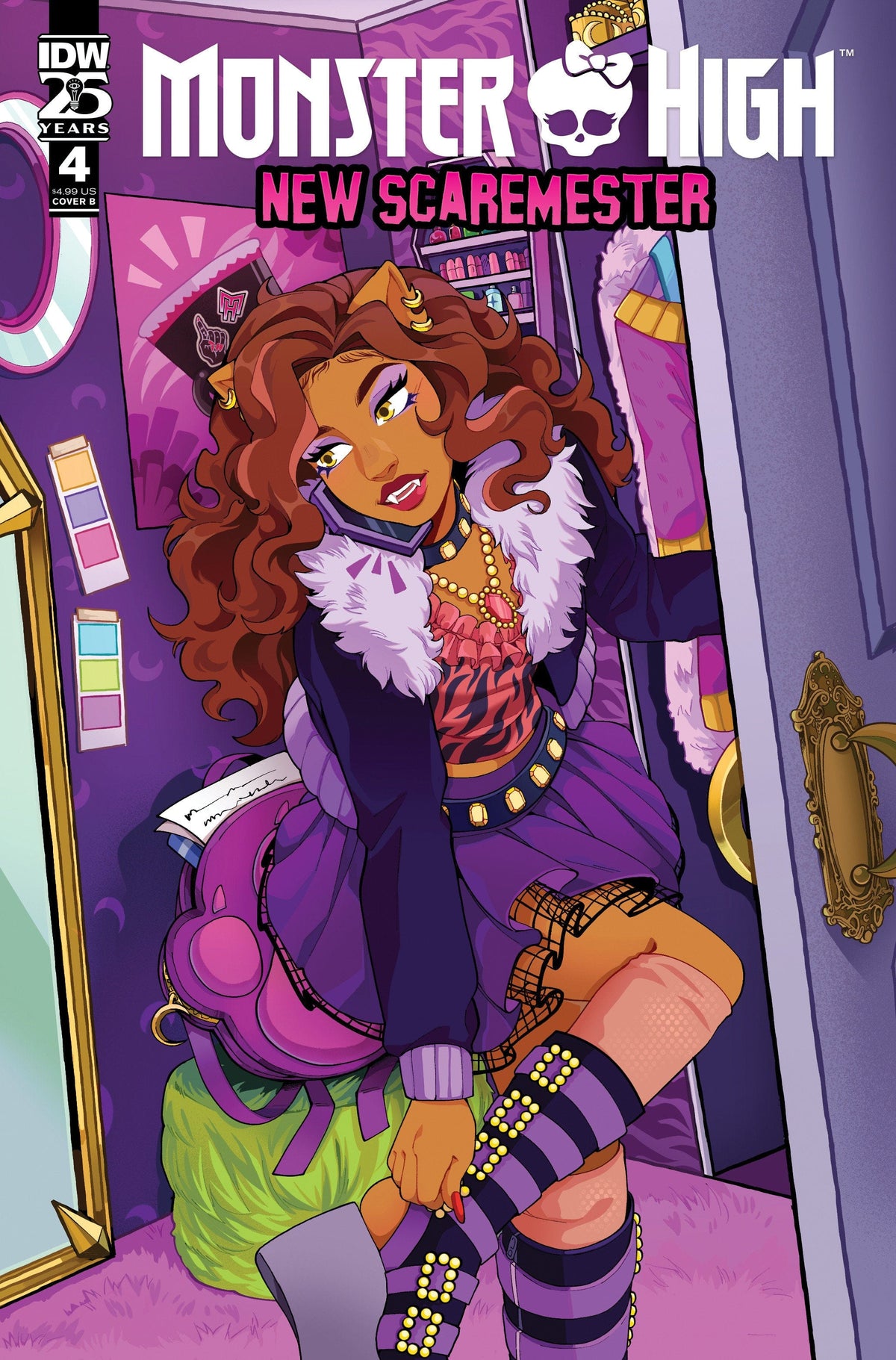 IDW Publishing Comic Books Monster High: New Scaremester #4 Variant B (Camacho) 82771403319900421 PRH-82771403319900421