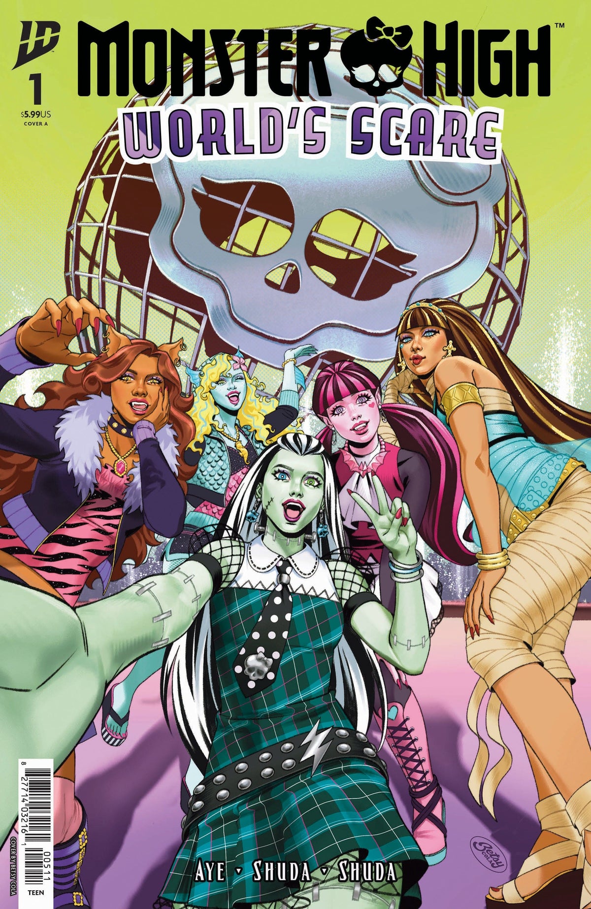 IDW Publishing Comic Books Monster High: World's Scare #1 Cover A (Cola) 82771403437000111 PRH-82771403437000111