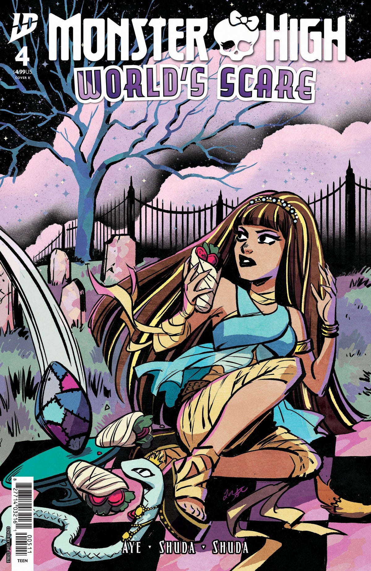 IDW Publishing Comic Books Monster High: World's Scare #4 Variant B (Sterle) 82771403437000421 PRH-82771403437000421