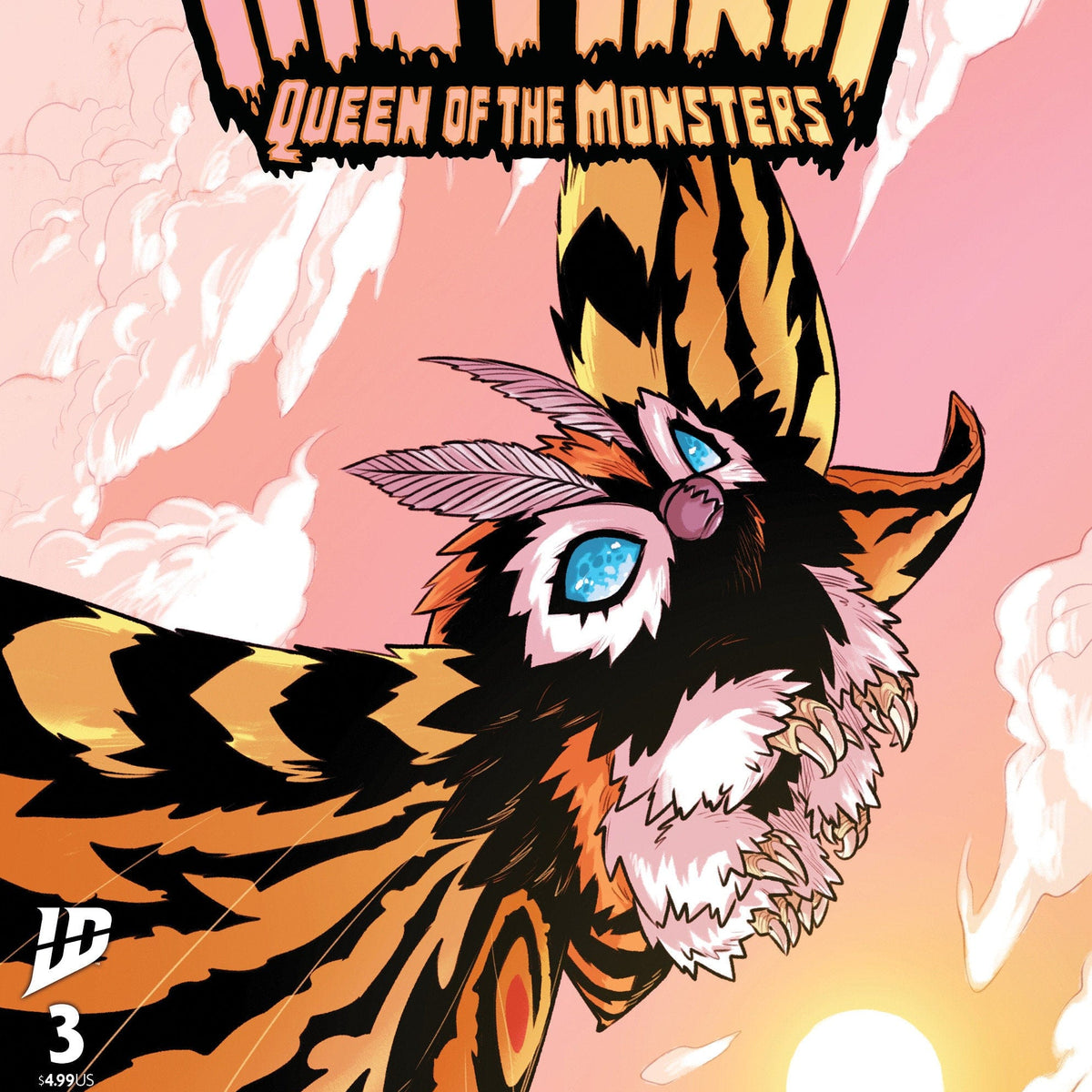 queen of myth and monsters book 3 Mothra: Queen of the Monsters #3 Cover A (Campbell)
