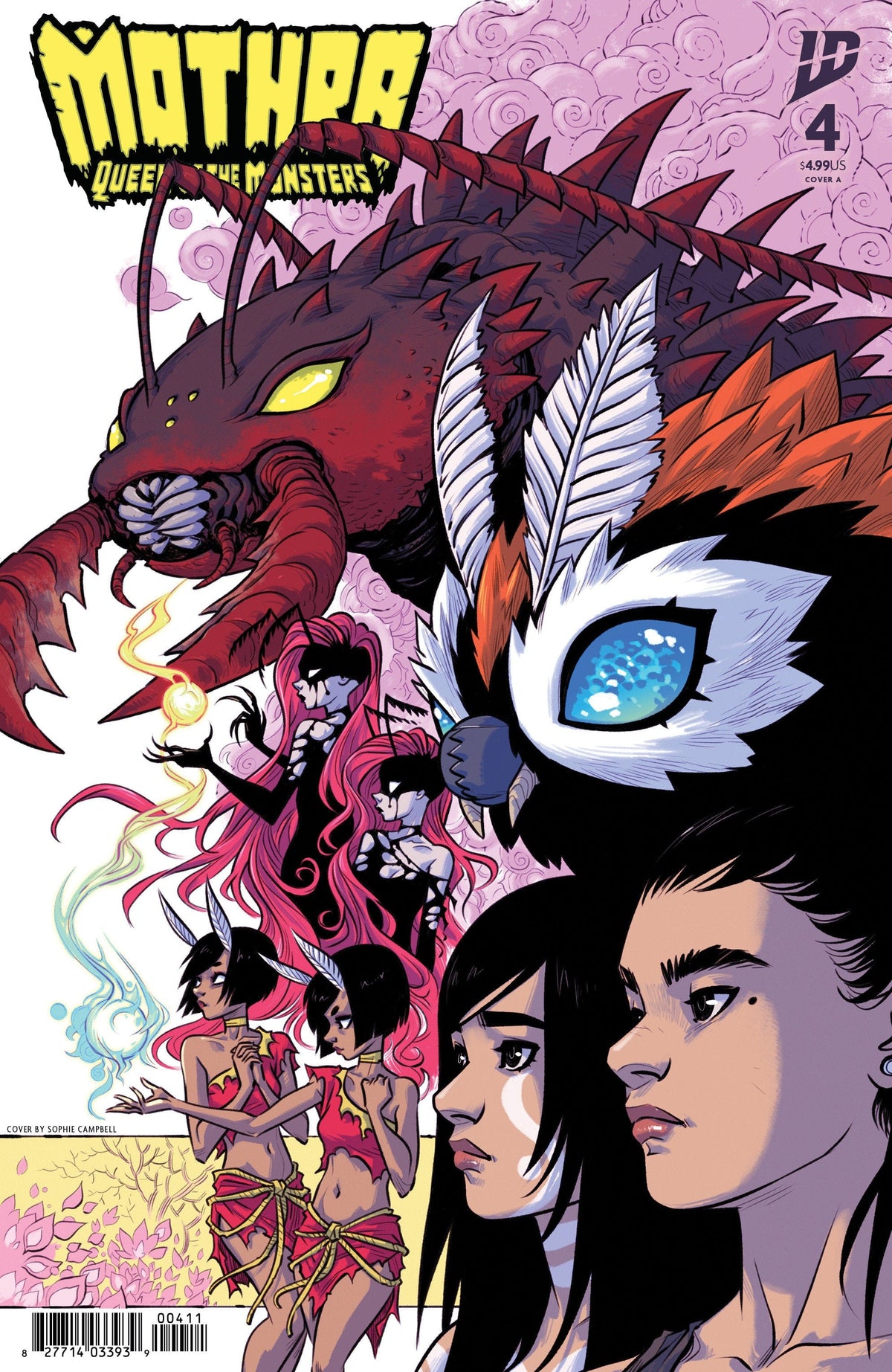 IDW Publishing Comic Books Mothra: Queen of the Monsters #4 Cover A (Campbell) 82771403393900411 PRH-82771403393900411