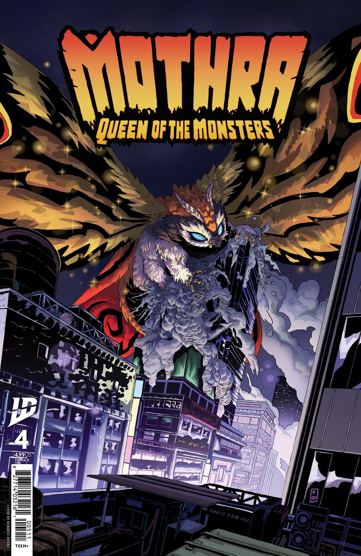 IDW Publishing Comic Books Mothra: Queen of the Monsters #4 Variant B (Rivera) 82771403393900421 PRH-82771403393900421