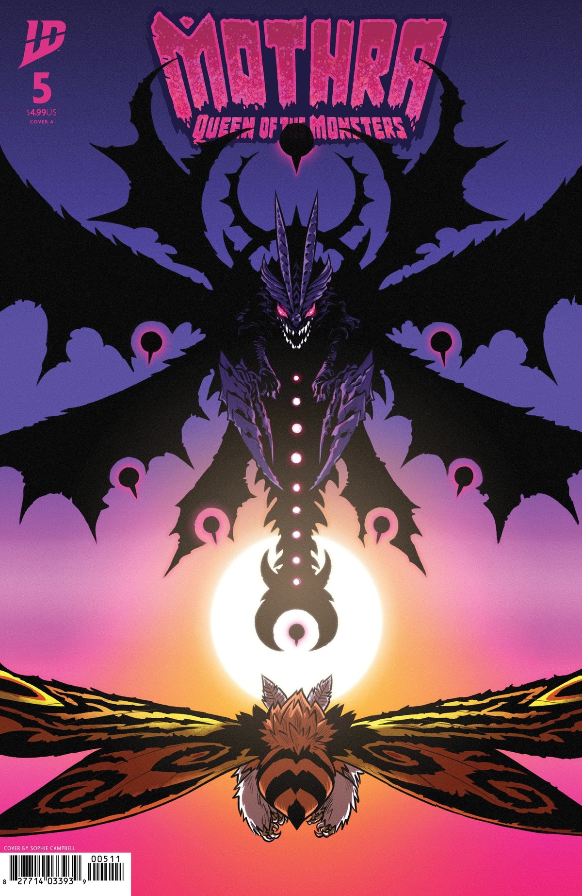 IDW Publishing Comic Books Mothra: Queen of the Monsters #5 Cover A (Campbell) 82771403393900511 PRH-82771403393900511