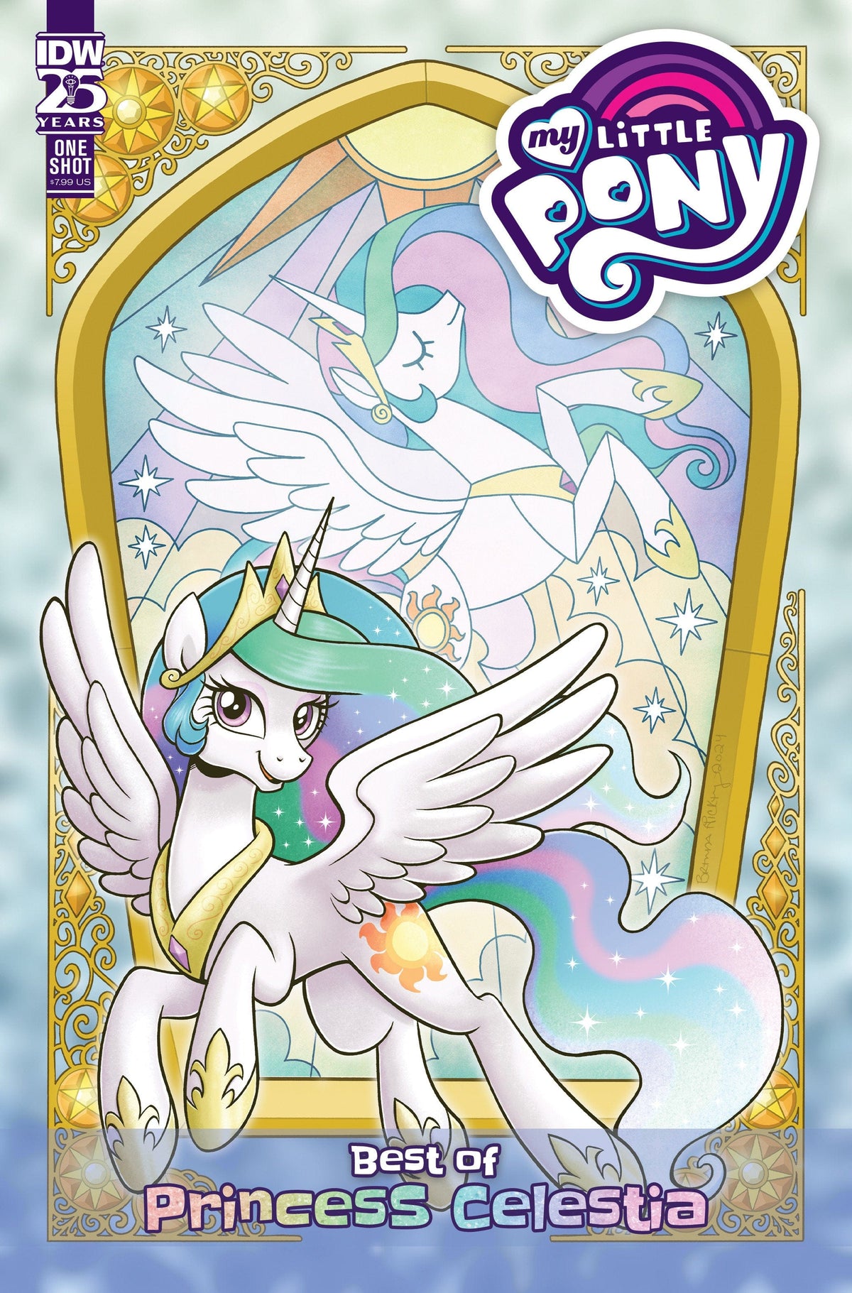 IDW Publishing Comic Books My Little Pony: Best of Princess Celestia Cover A (Hickey) 82771403373100111 PRH-82771403373100111