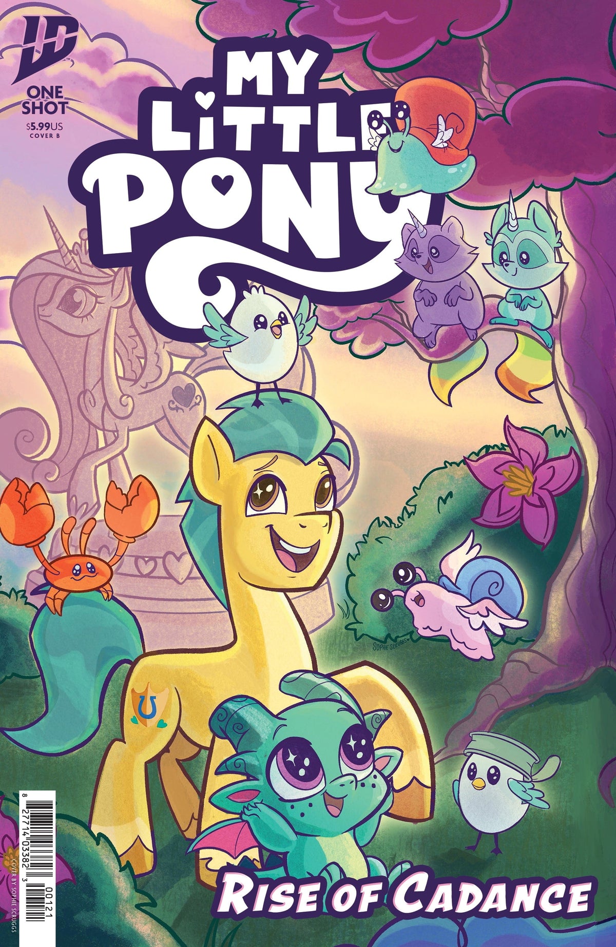 IDW Publishing Comic Books My Little Pony: Rise of Cadance Variant B (Scruggs) 82771403382300121 PRH-82771403382300121
