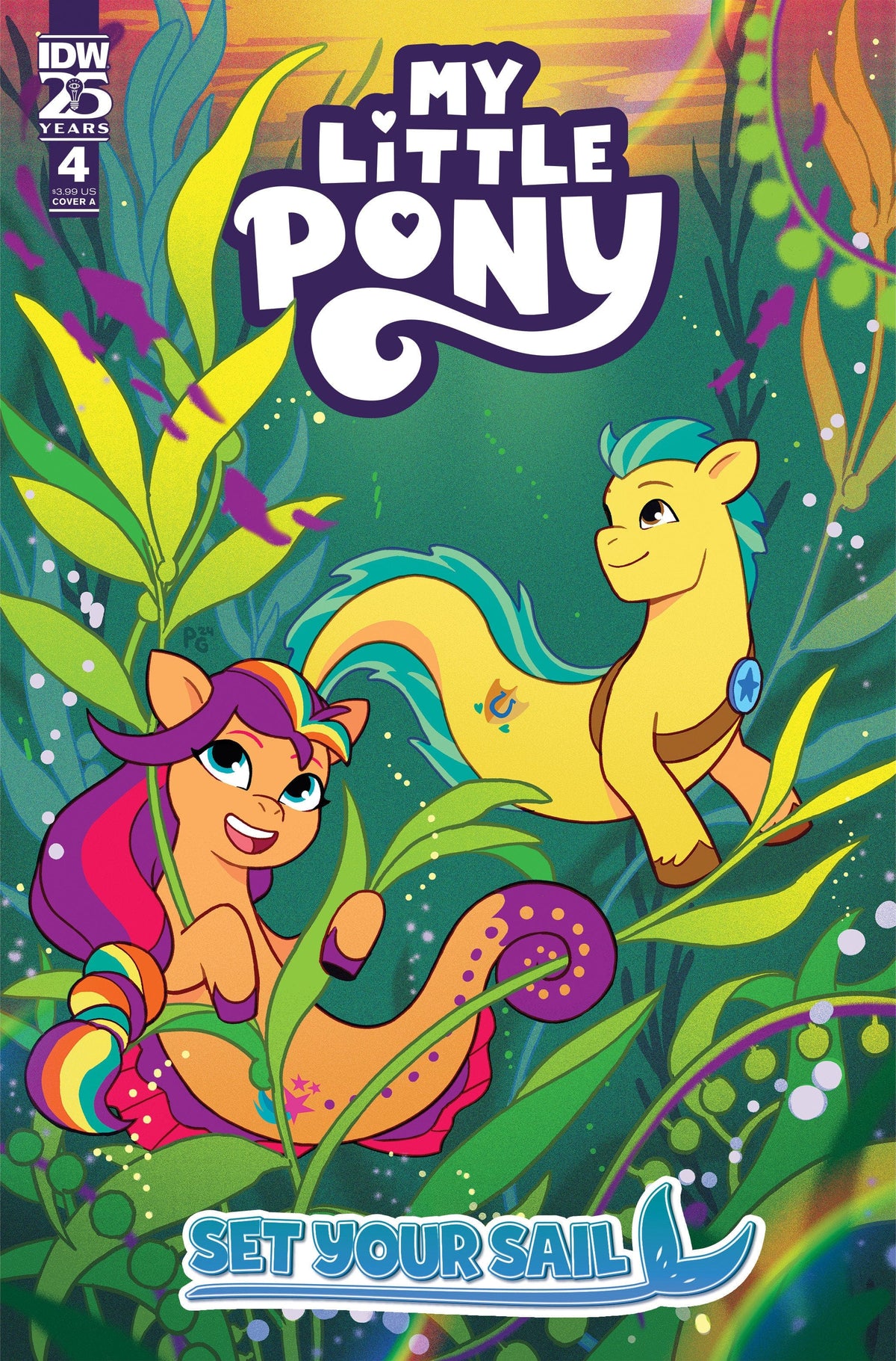 IDW Publishing Comic Books My Little Pony: Set Your Sail #4 Cover A (Ganucheau) 82771403286400411 PRH-82771403286400411