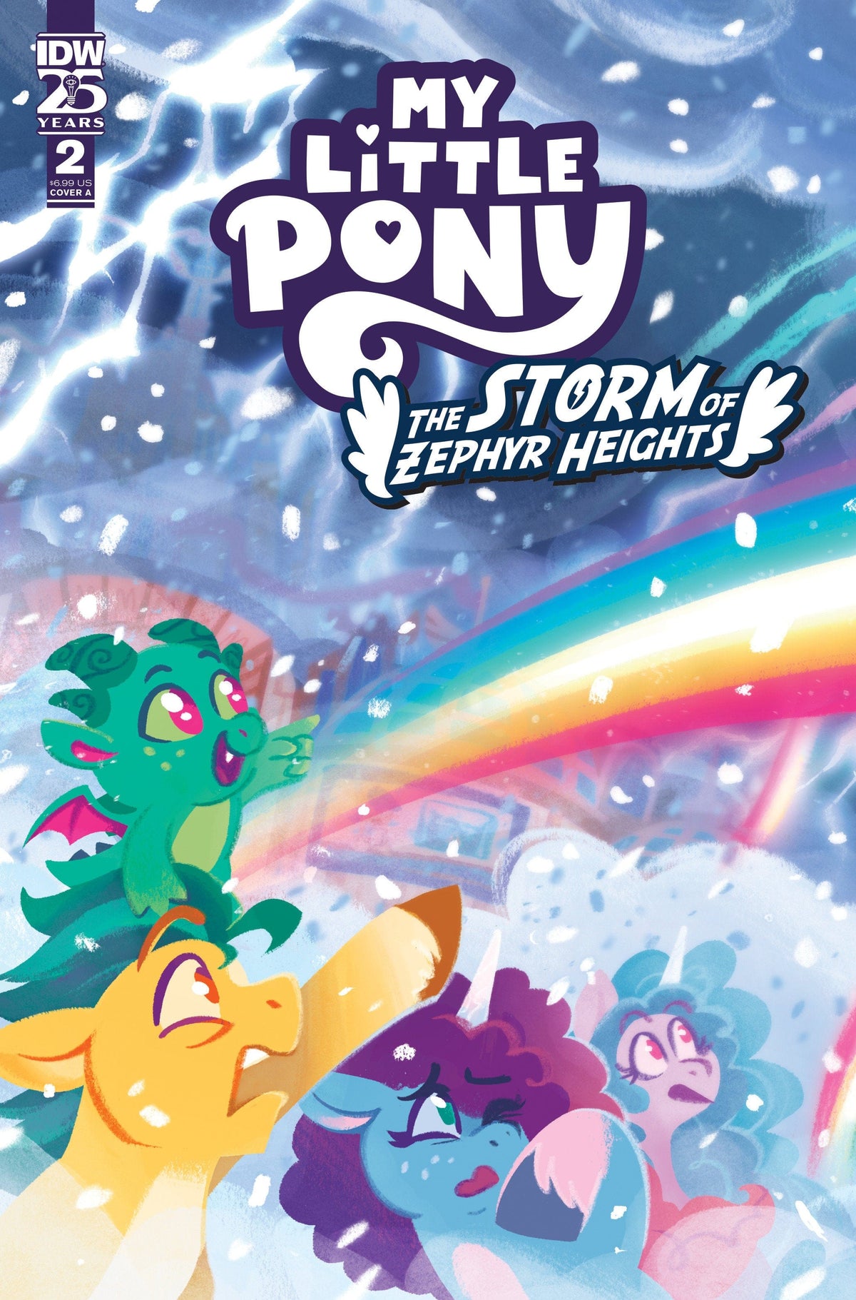 IDW Publishing Comic Books MY LITTLE PONY: THE STORM OF ZEPHYR HEIGHTS #2 COVER A (JUSTASUTA) 82771403340300211 PRH-82771403340300211