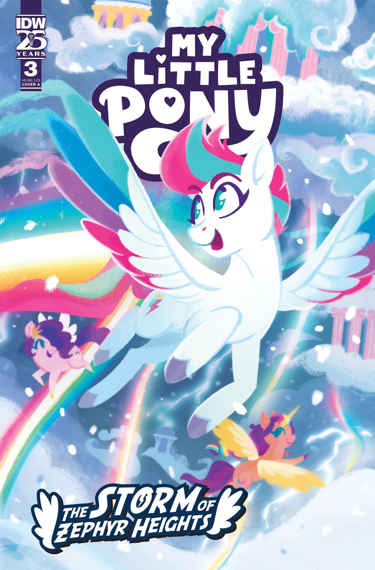 IDW Publishing Comic Books My Little Pony: The Storm of Zephyr Heights #3 Cover A (JustaSuta) 82771403340300311 PRH-82771403340300311