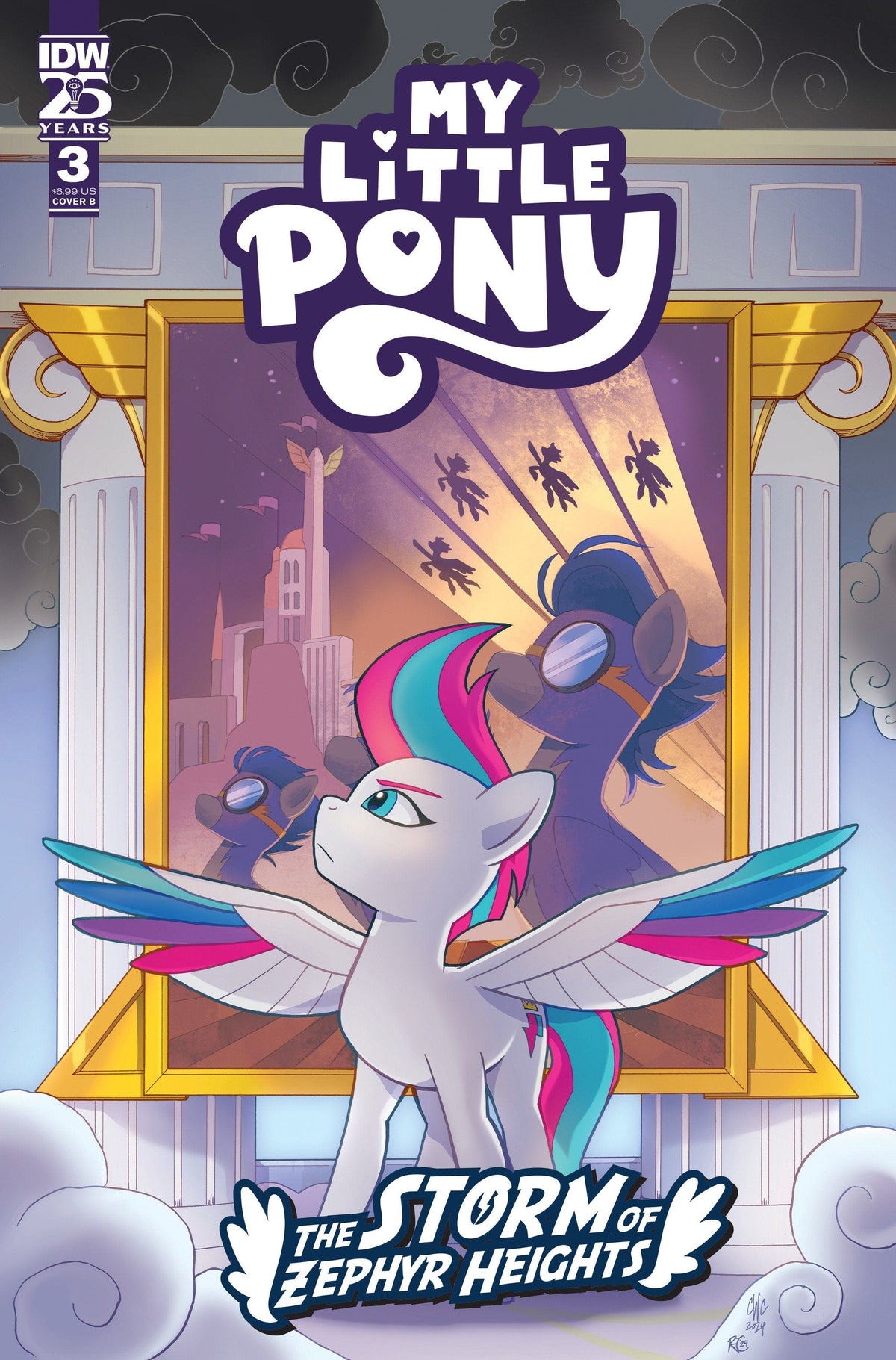 IDW Publishing Comic Books My Little Pony: The Storm of Zephyr Heights #3 Variant B (Coller) 82771403340300321 PRH-82771403340300321