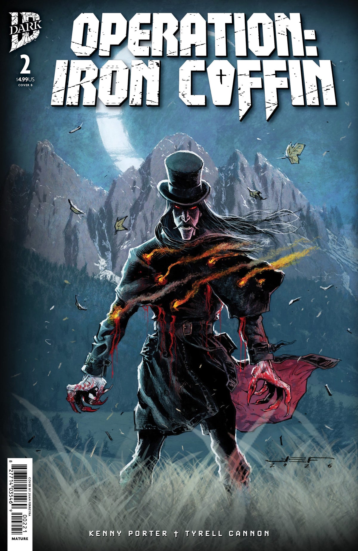 IDW Publishing Comic Books Operation: Iron Coffin #2 Variant B (Ferreyra) (Release Date: 08/26/2026) 82771403546900221 PRH-82771403546900221