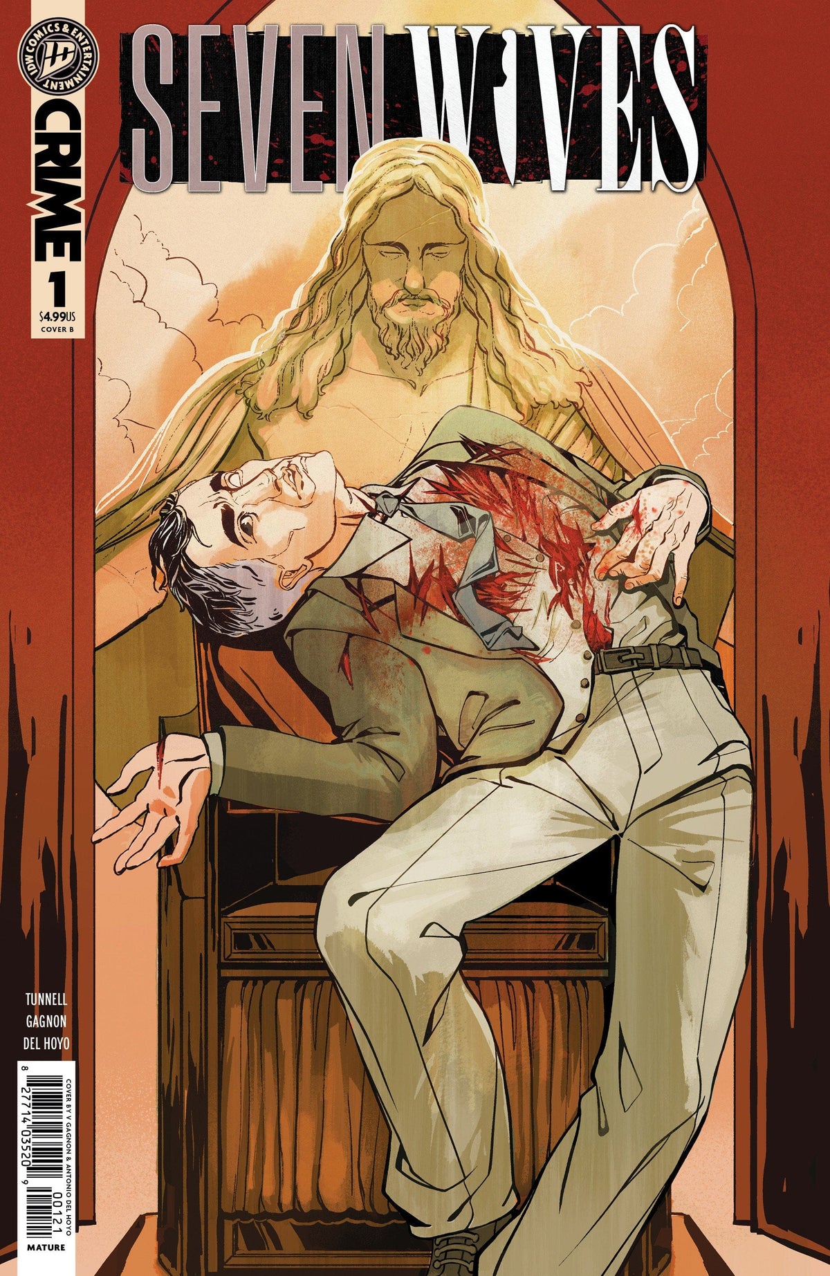 IDW Publishing Comic Books Seven Wives #1 Variant B (Gagnon) 82771403520900121 PRH-82771403520900121