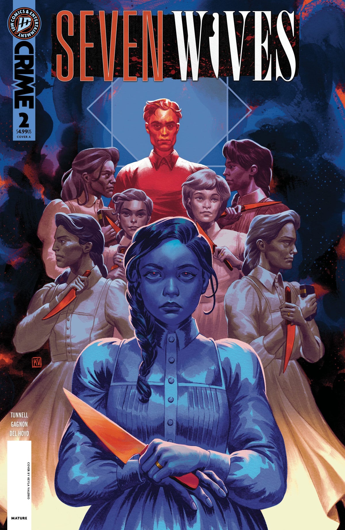 IDW Publishing Comic Books Seven Wives #2 Cover A (Valerio) 82771403520900211 PRH-82771403520900211