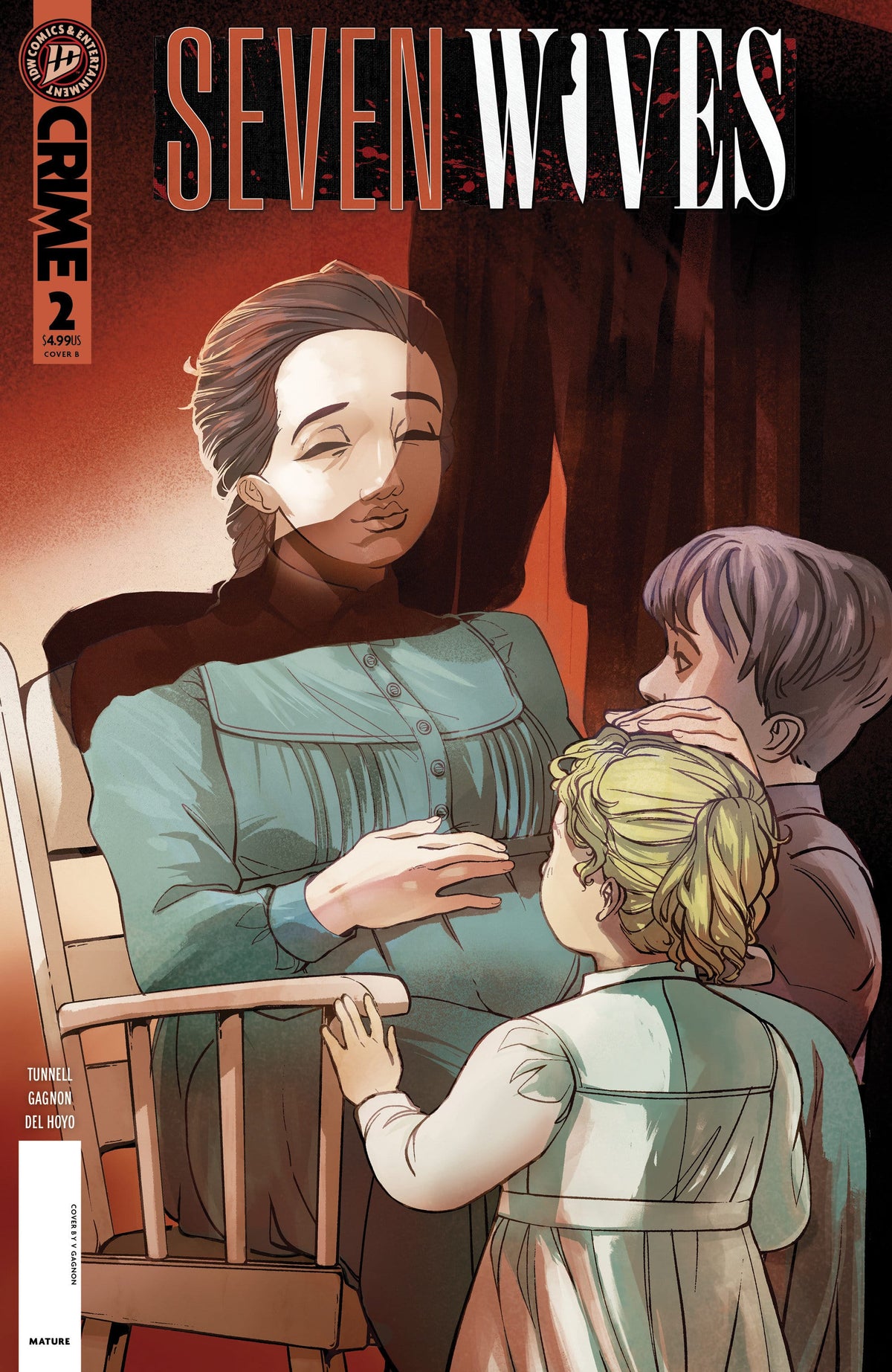 IDW Publishing Comic Books Seven Wives #2 Variant B (Gagnon) 82771403520900221 PRH-82771403520900221