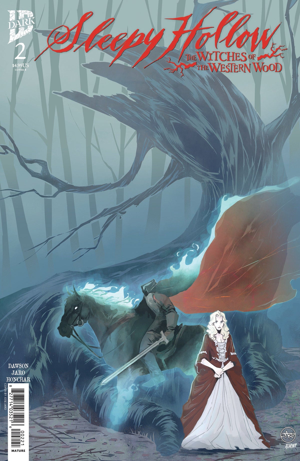 IDW Publishing Comic Books Sleepy Hollow: The Witches of the Western Wood #2 Variant B (Jaro) 82771403521600221 PRH-82771403521600221