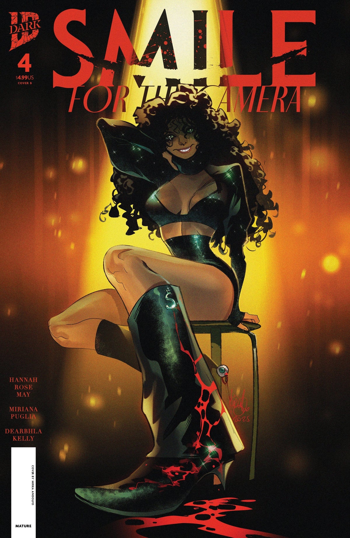 IDW Publishing Comic Books Smile: For the Camera #4 Variant B (Andolfo) 82771403503200421 PRH-82771403503200421