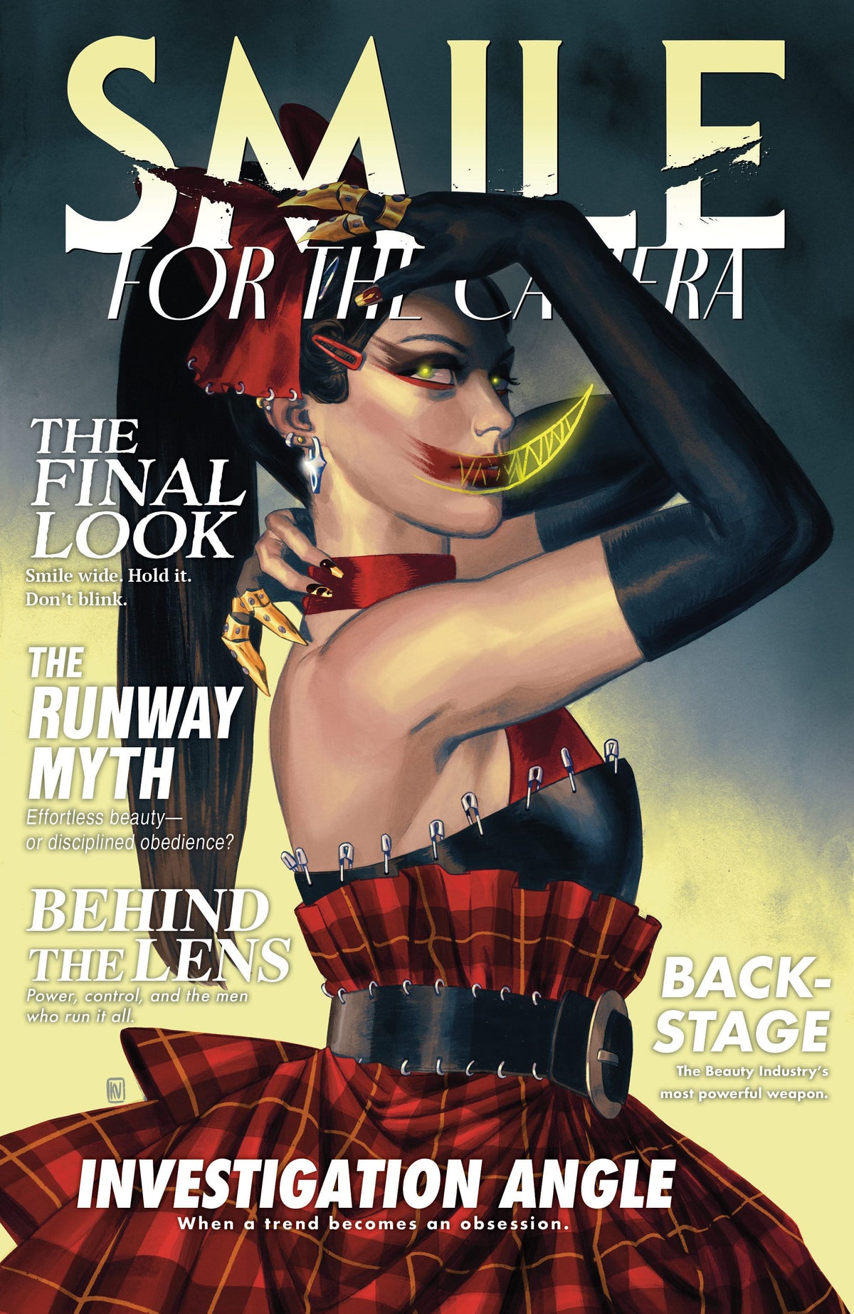 IDW Publishing Comic Books Smile: For the Camera #5 Variant C (Valerio Fashion Magazine Variant) 82771403503200531 PRH-82771403503200531