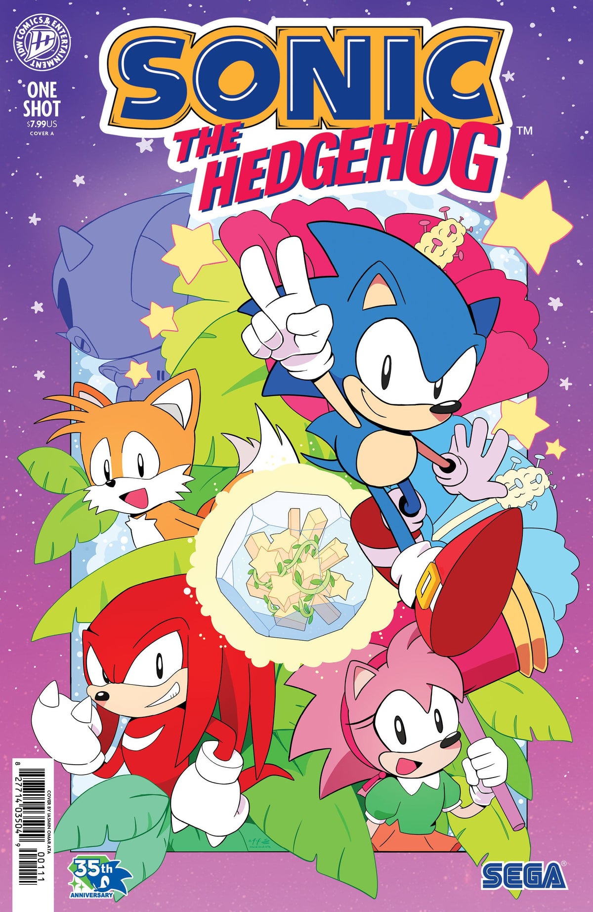 IDW Publishing Comic Books Sonic the Hedgehog: 35th Anniversary Special Cover A (Ata) 82771403504900111 PRH-82771403504900111