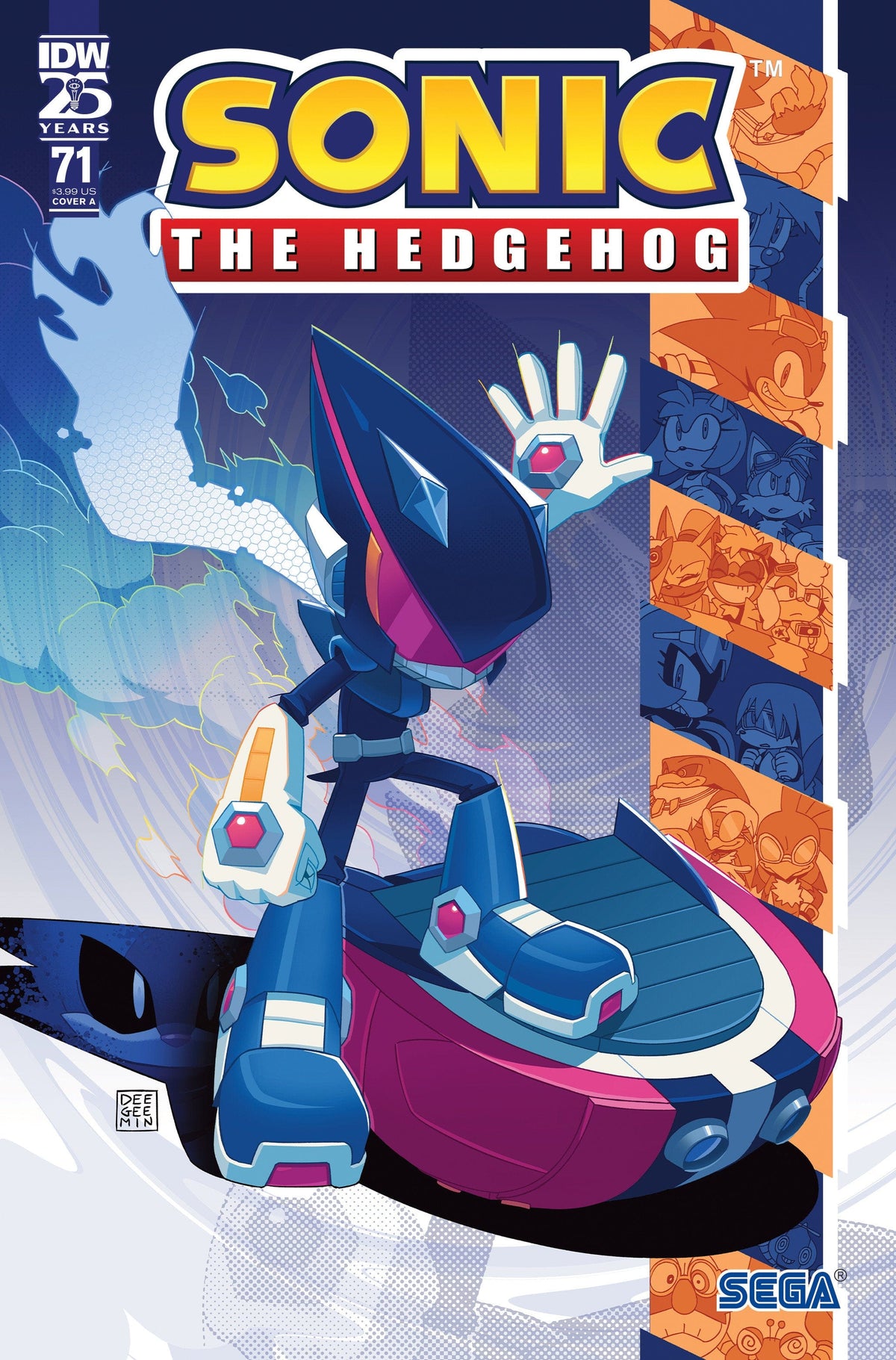 IDW Publishing Comic Books Sonic the Hedgehog #71 Cover A (Kim) 82771401521807111 PRH-82771401521807111