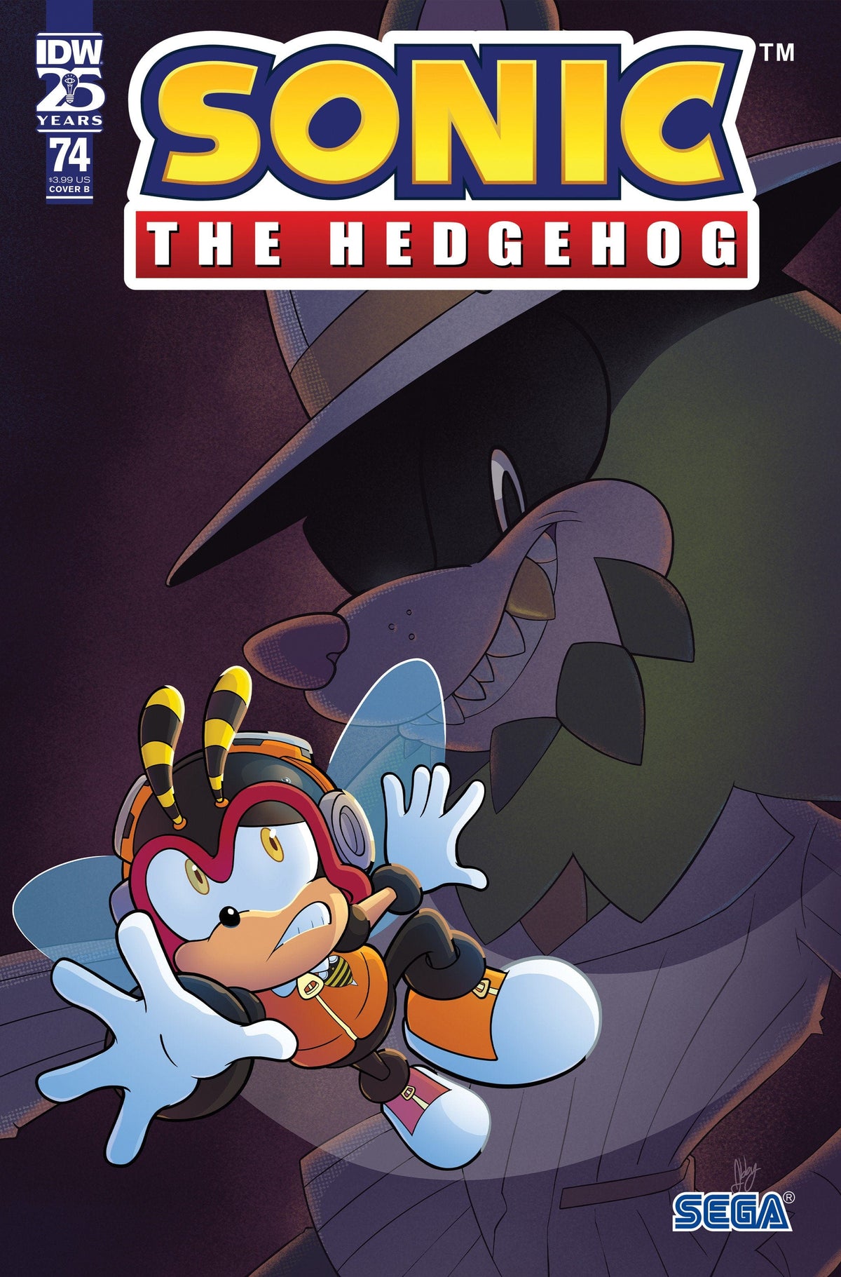 IDW Publishing Comic Books SONIC THE HEDGEHOG #74 VARIANT B (BULMER) 82771401521807421 PRH-82771401521807421