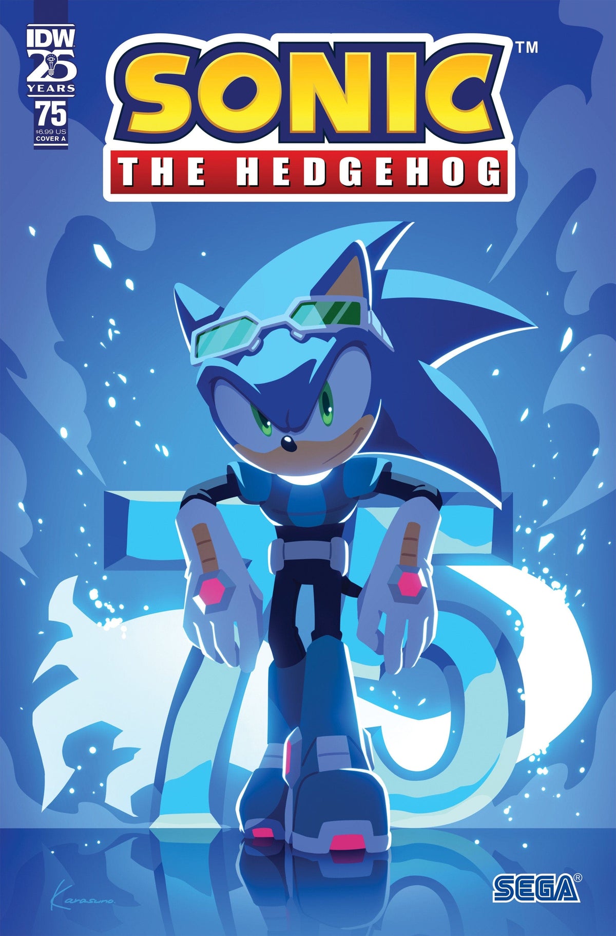 IDW Publishing Comic Books Sonic the Hedgehog #75 Cover A (Sonic Team) 82771401521807511 PRH-82771401521807511