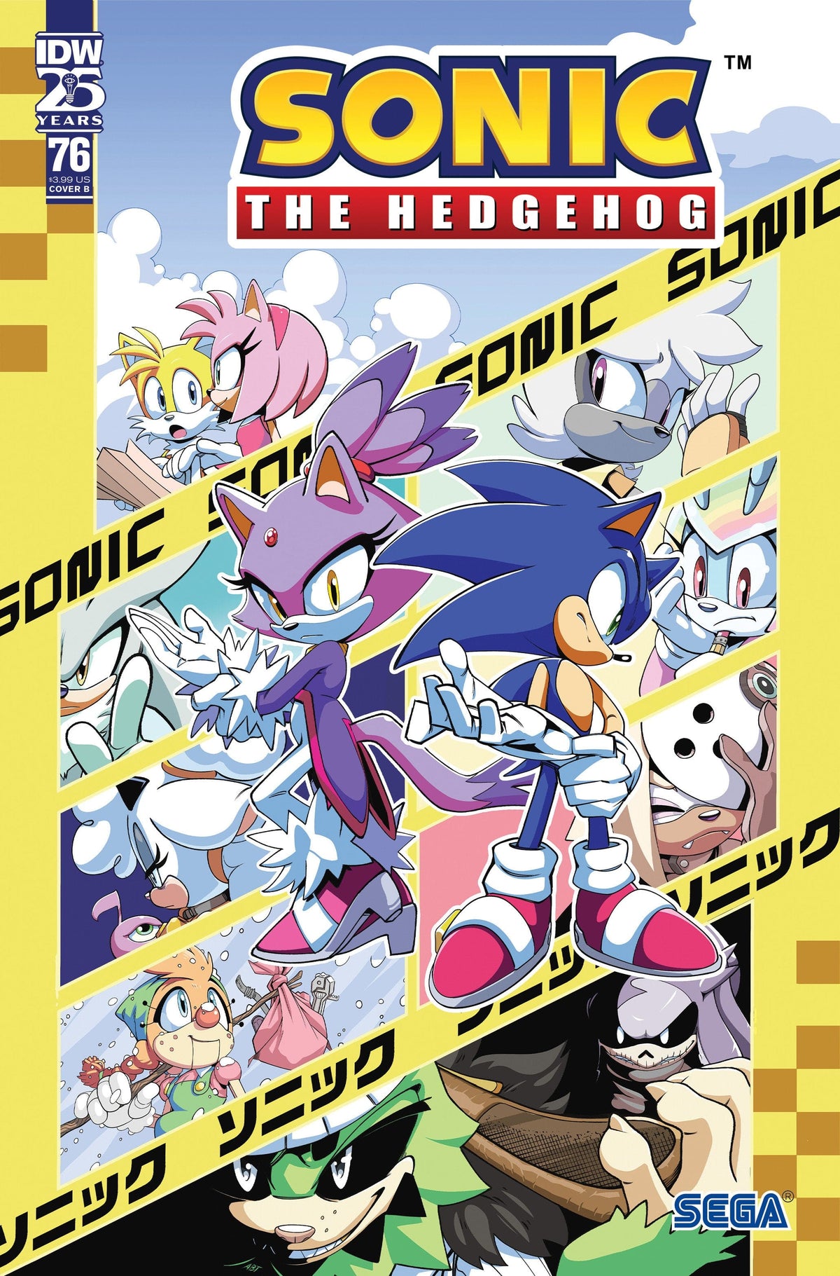 IDW Publishing Comic Books Sonic the Hedgehog #76 Variant B (Thomas) 82771401521807621 PRH-82771401521807621