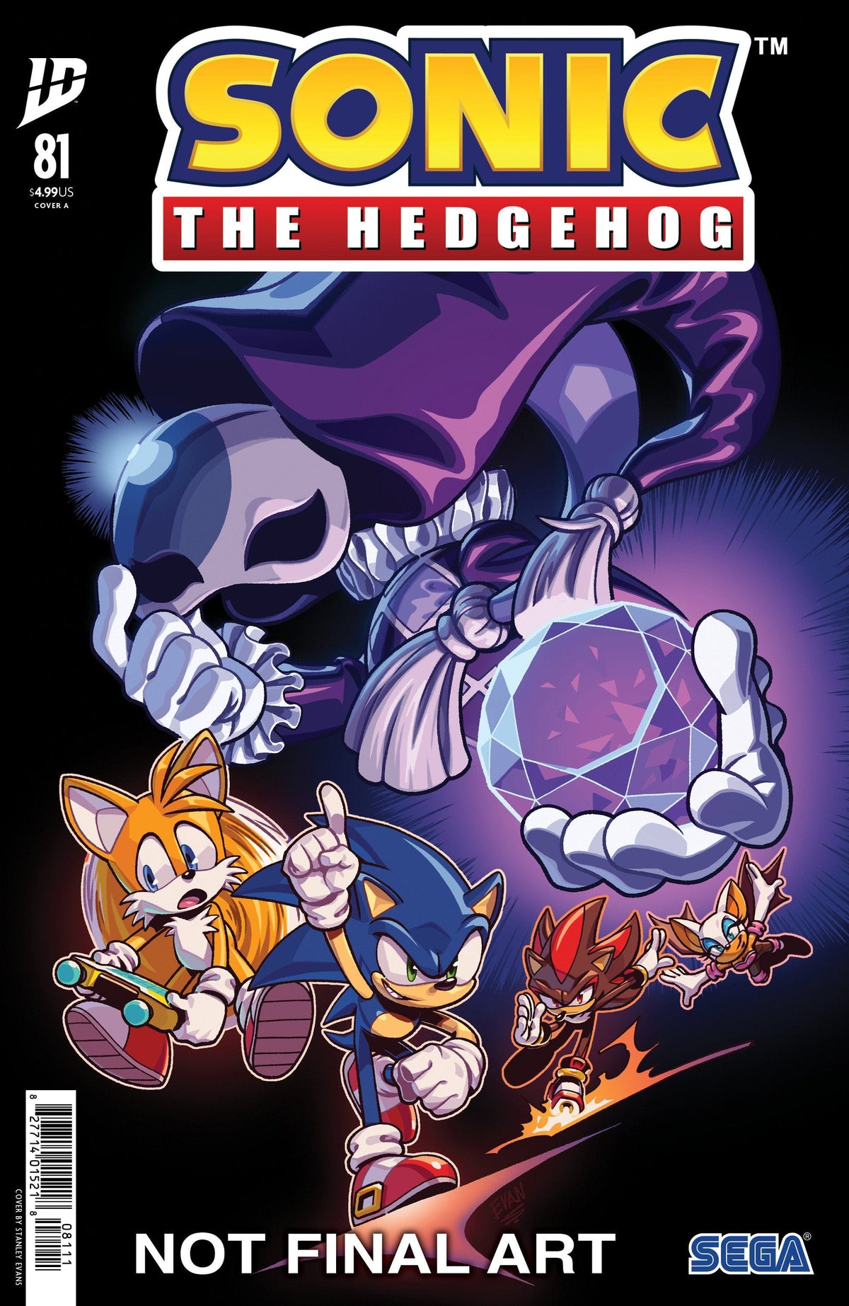 IDW Publishing Comic Books Sonic the Hedgehog #81 Cover A (Stanley) 82771401521808111 PRH-82771401521808111