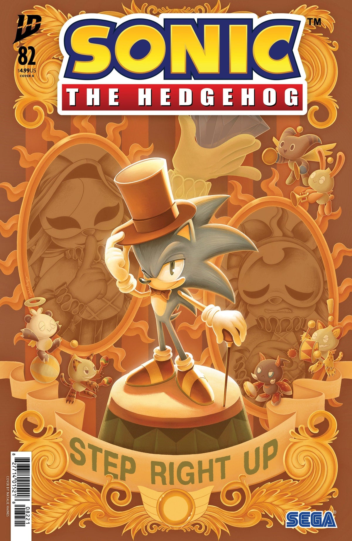 IDW Publishing Comic Books Sonic the Hedgehog #82 Variant B (Haines) 82771401521808221 PRH-82771401521808221