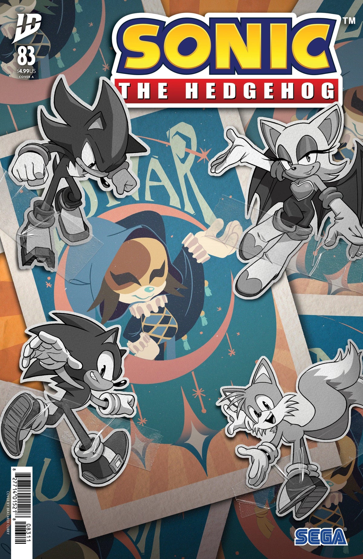 IDW Publishing Comic Books Sonic the Hedgehog #83 Cover A (Curry) 82771401521808311 PRH-82771401521808311
