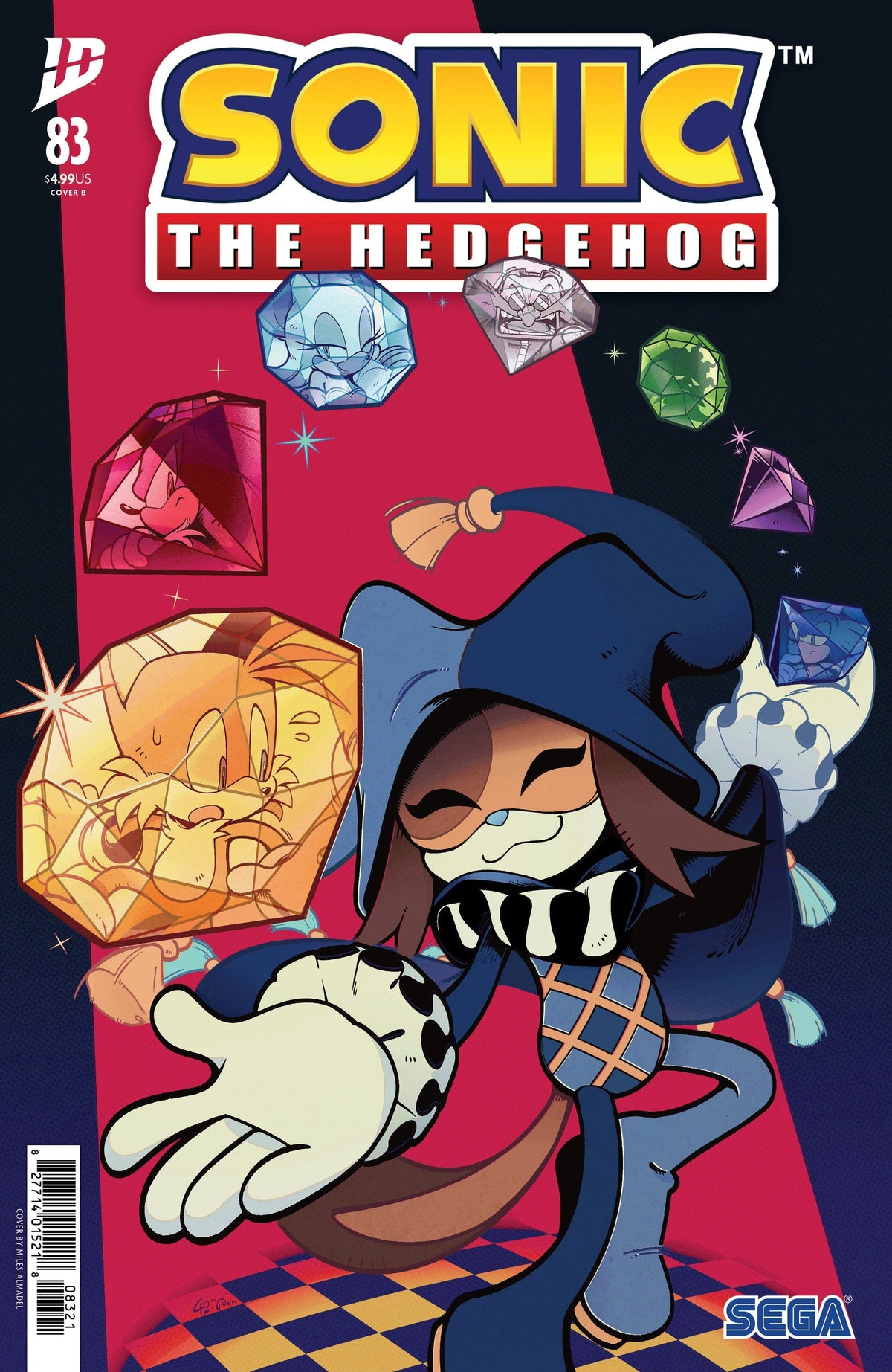 IDW Publishing Comic Books Sonic the Hedgehog #83 Variant B (Almadel) 82771401521808321 PRH-82771401521808321