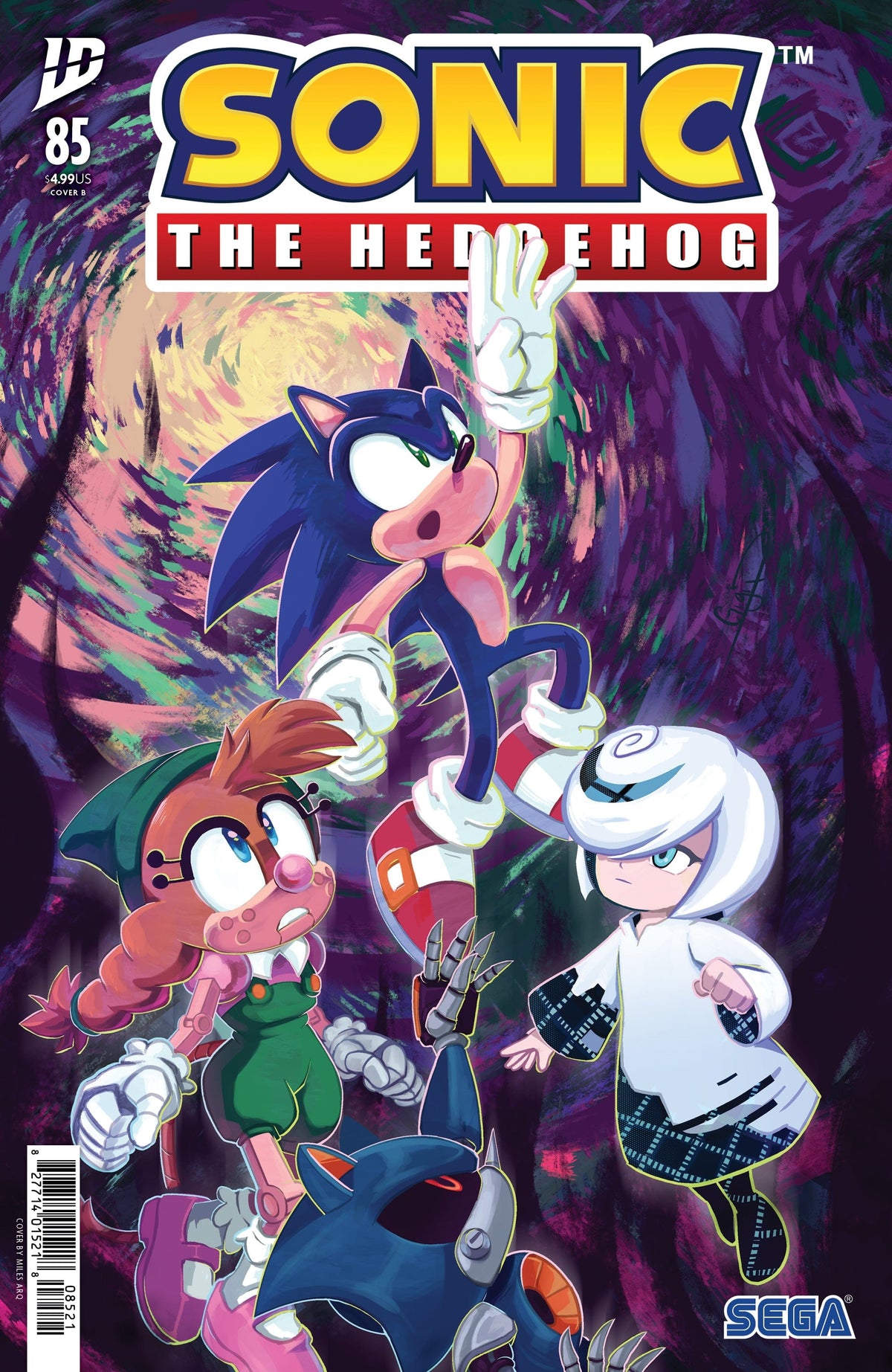 IDW Publishing Comic Books Sonic the Hedgehog #85 Variant B (Dutreix) 82771401521808521 PRH-82771401521808521