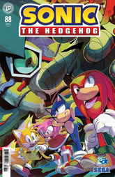 IDW Publishing Comic Books Sonic the Hedgehog #88 Variant B (Richards) 82771401521808821 PRH-82771401521808821