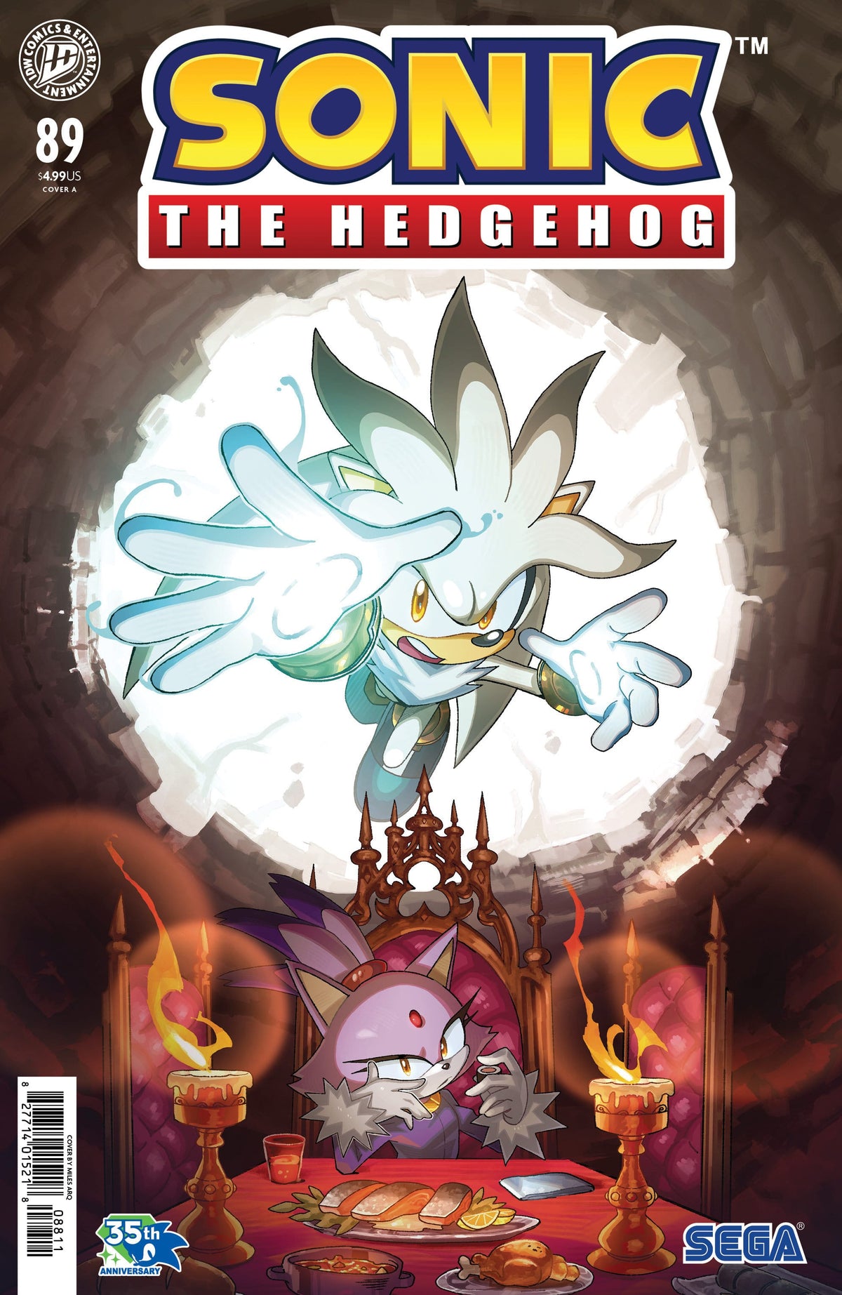 IDW Publishing Comic Books Sonic the Hedgehog #89 Cover A (Arq) 82771401521808911 PRH-82771401521808911