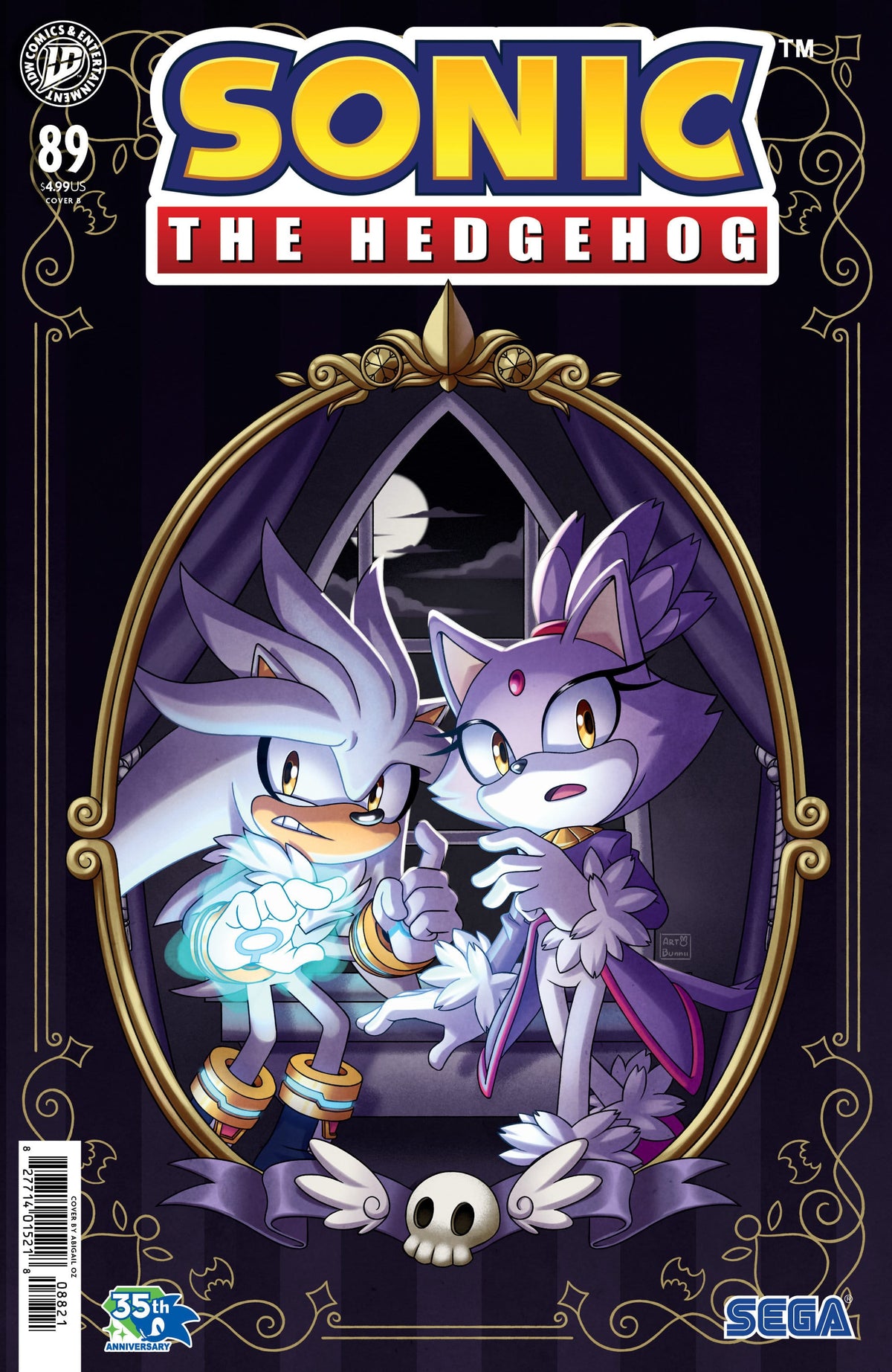 IDW Publishing Comic Books Sonic the Hedgehog #89 Variant B (Oz) 82771401521808921 PRH-82771401521808921