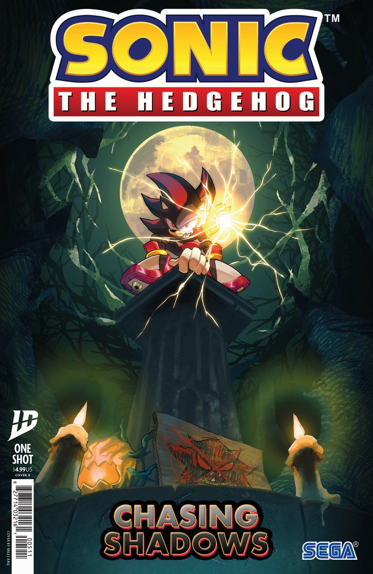 IDW Publishing Comic Books Sonic the Hedgehog: Chasing Shadows Variant B (Arq) 82771403403500121 PRH-82771403403500121