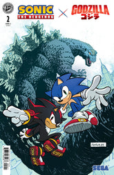 IDW Publishing Comic Books Sonic the Hedgehog x Godzilla #2 Variant B (Catalan) (Release Date: 09/02/2026) 82771403548300221 PRH-82771403548300221