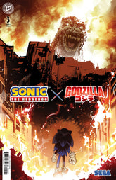 IDW Publishing Comic Books Sonic the Hedgehog x Godzilla #3 Variant B (Cizmesija) (Release Date: 10/14/2026) 82771403548300321 PRH-82771403548300321