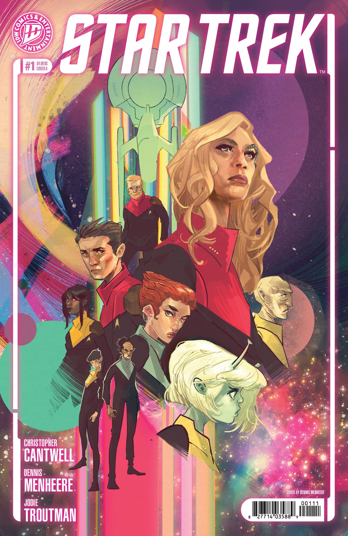 IDW Publishing Comic Books Star Trek (2026) #1 Cover A (Menheere) (Release Date: 09/23/2026) 82771403588900111 PRH-82771403588900111