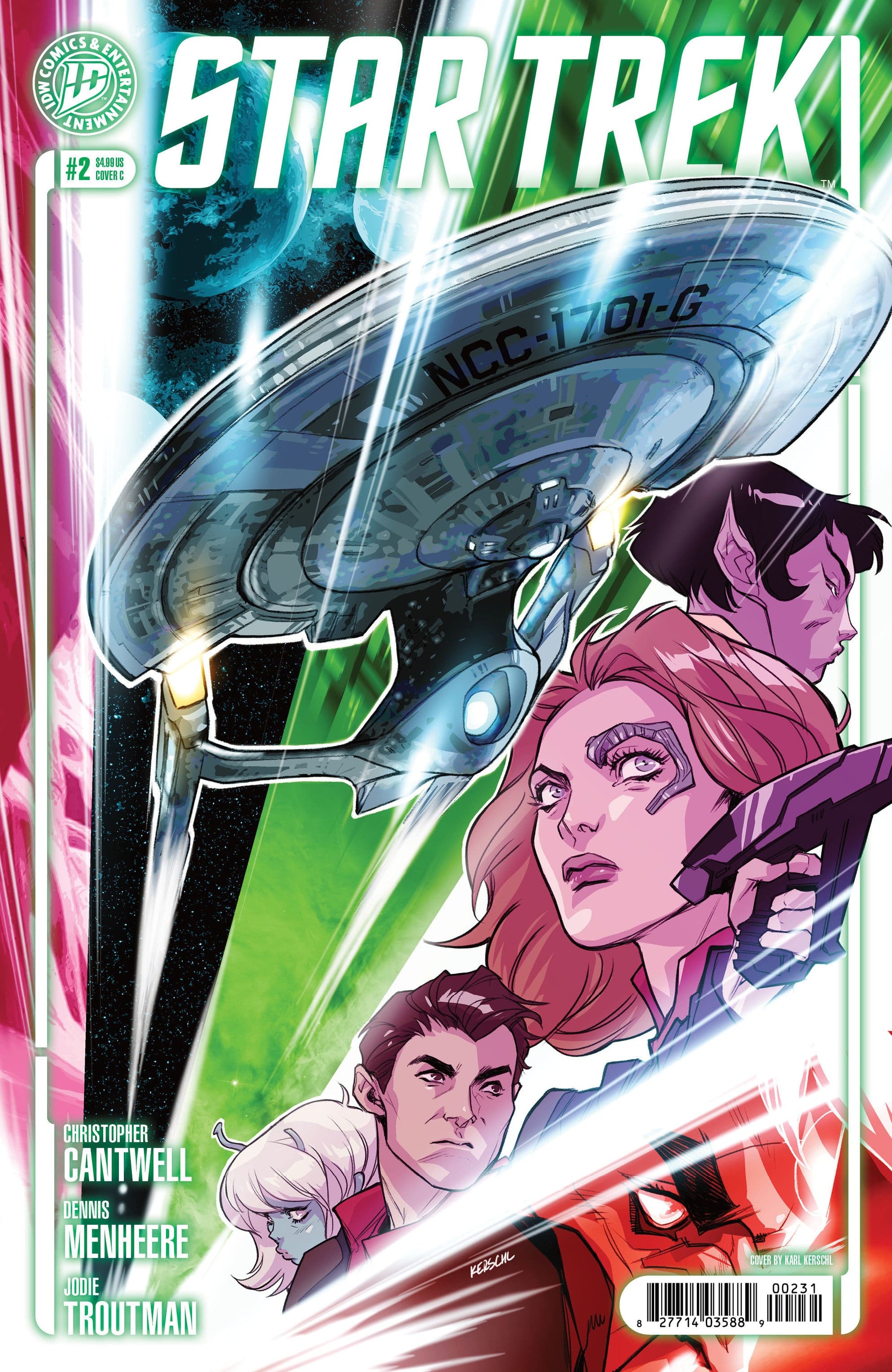 Star Trek (2026) #2 Variant C (Kerschl) (Release Date: 11/18/2026)